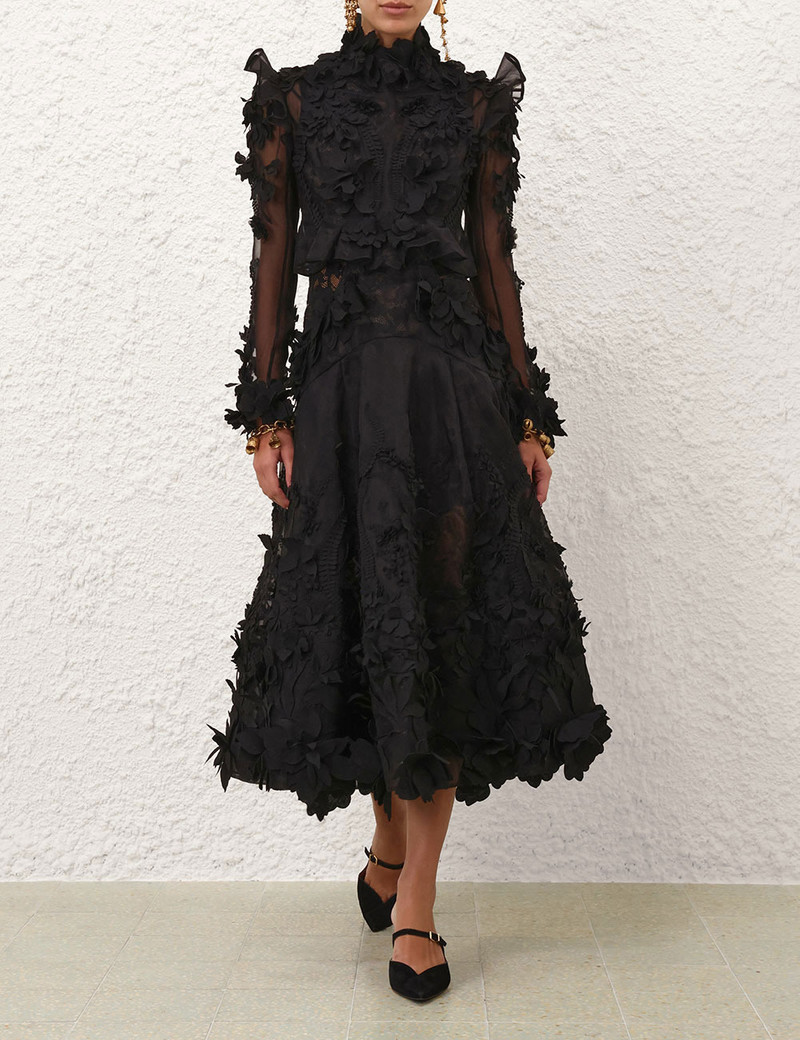Zimmermann HYPNOTIC APPLIQUE DRESS outlook
