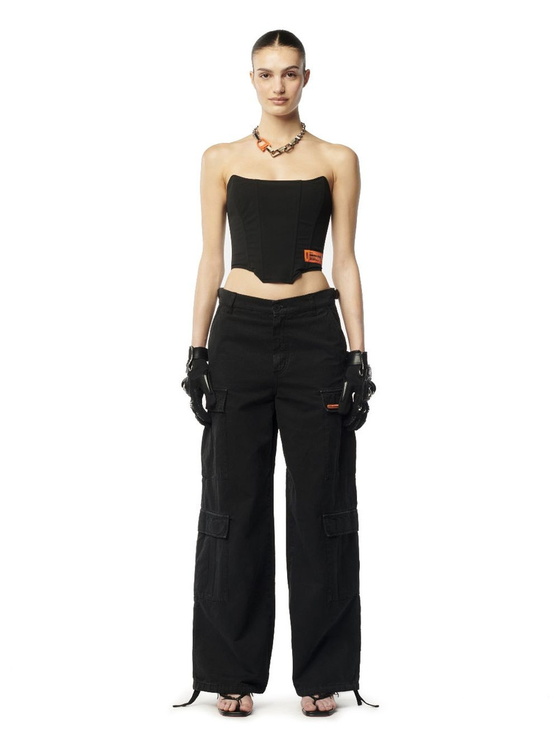 Heron Preston Vintage Wash Canvas Cargo outlook