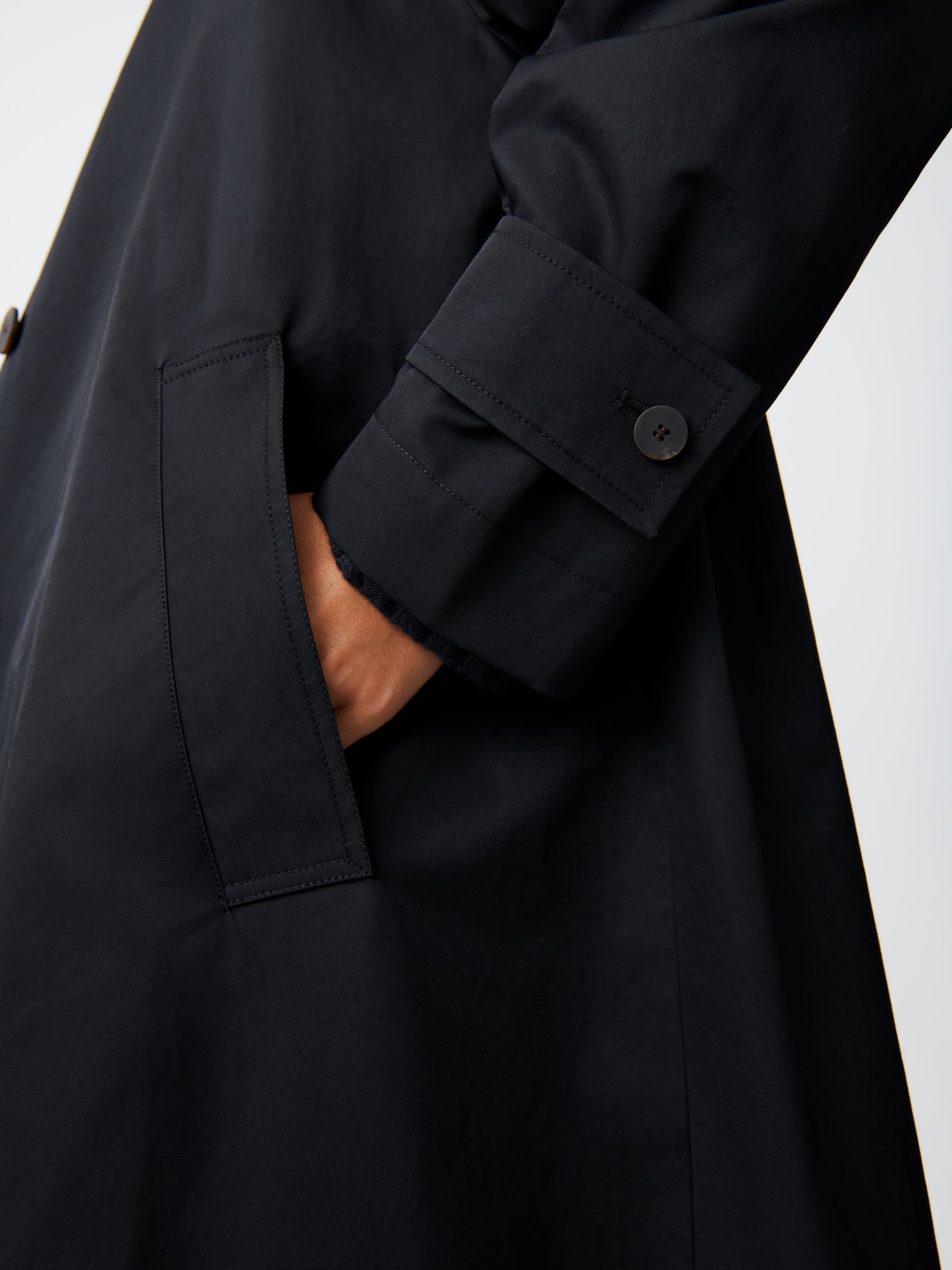 Holin Coated Cotton Coat - 5