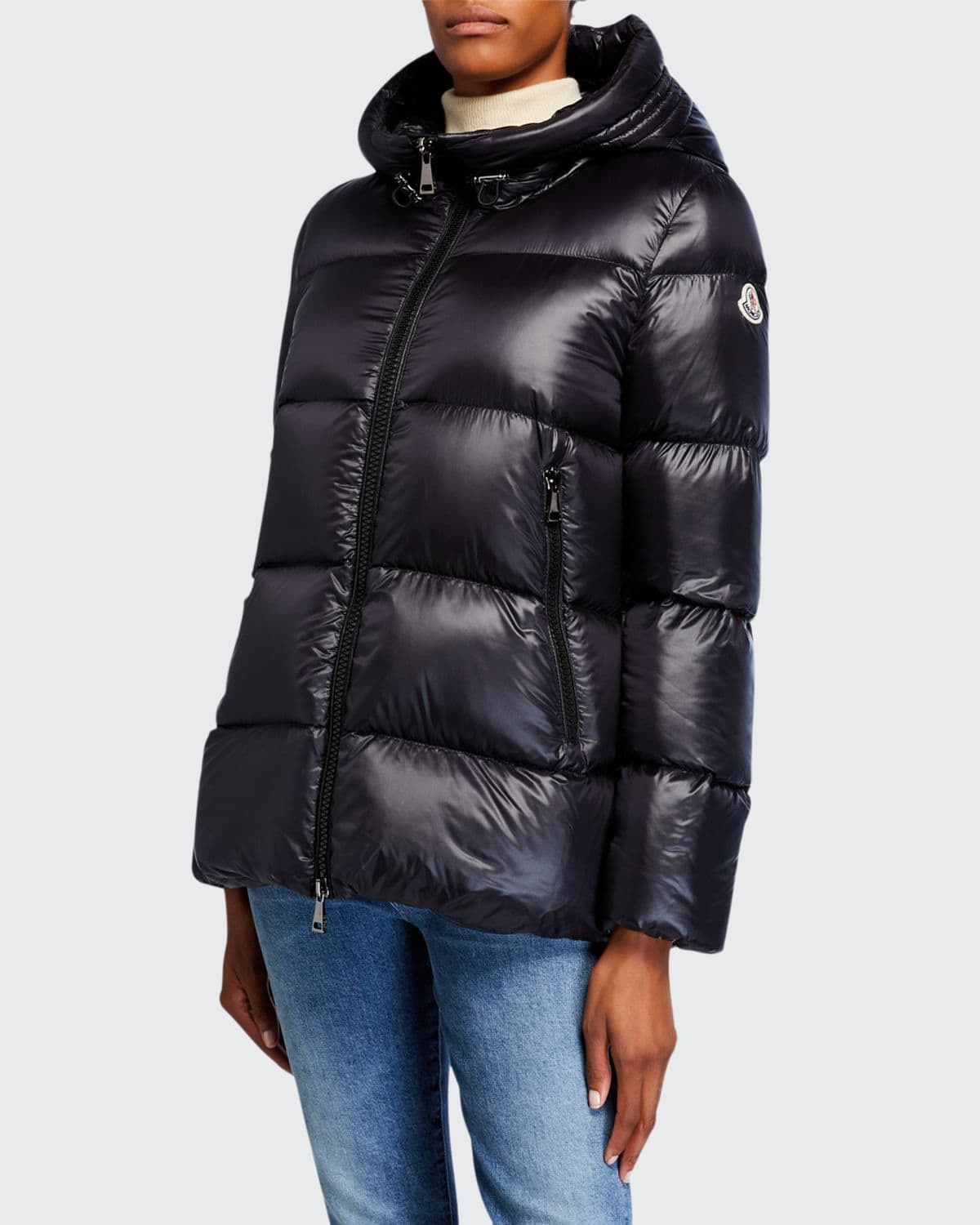 Moncler Seritte Oversized Puffer Jacket bergdorfgoodman REVERSIBLE