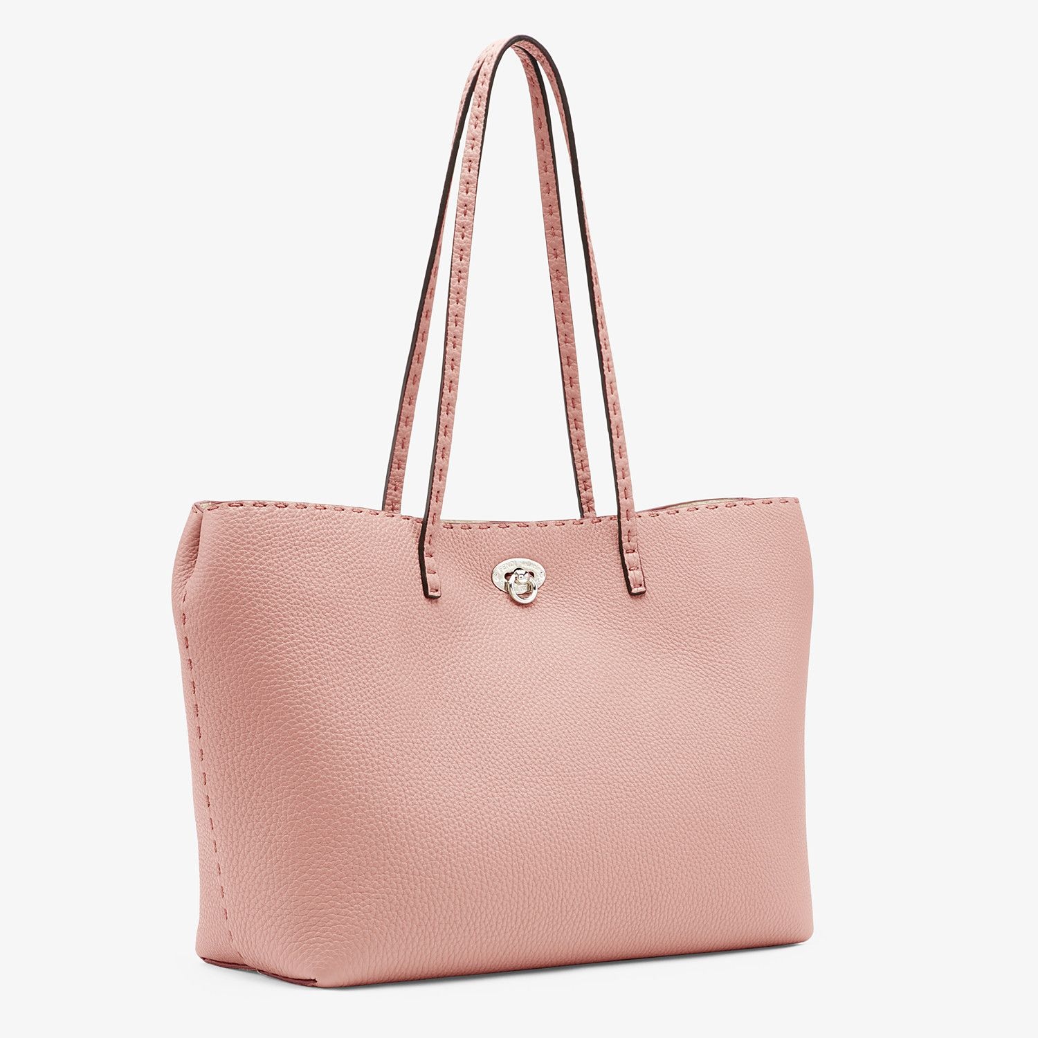 Pink leather bag - 2