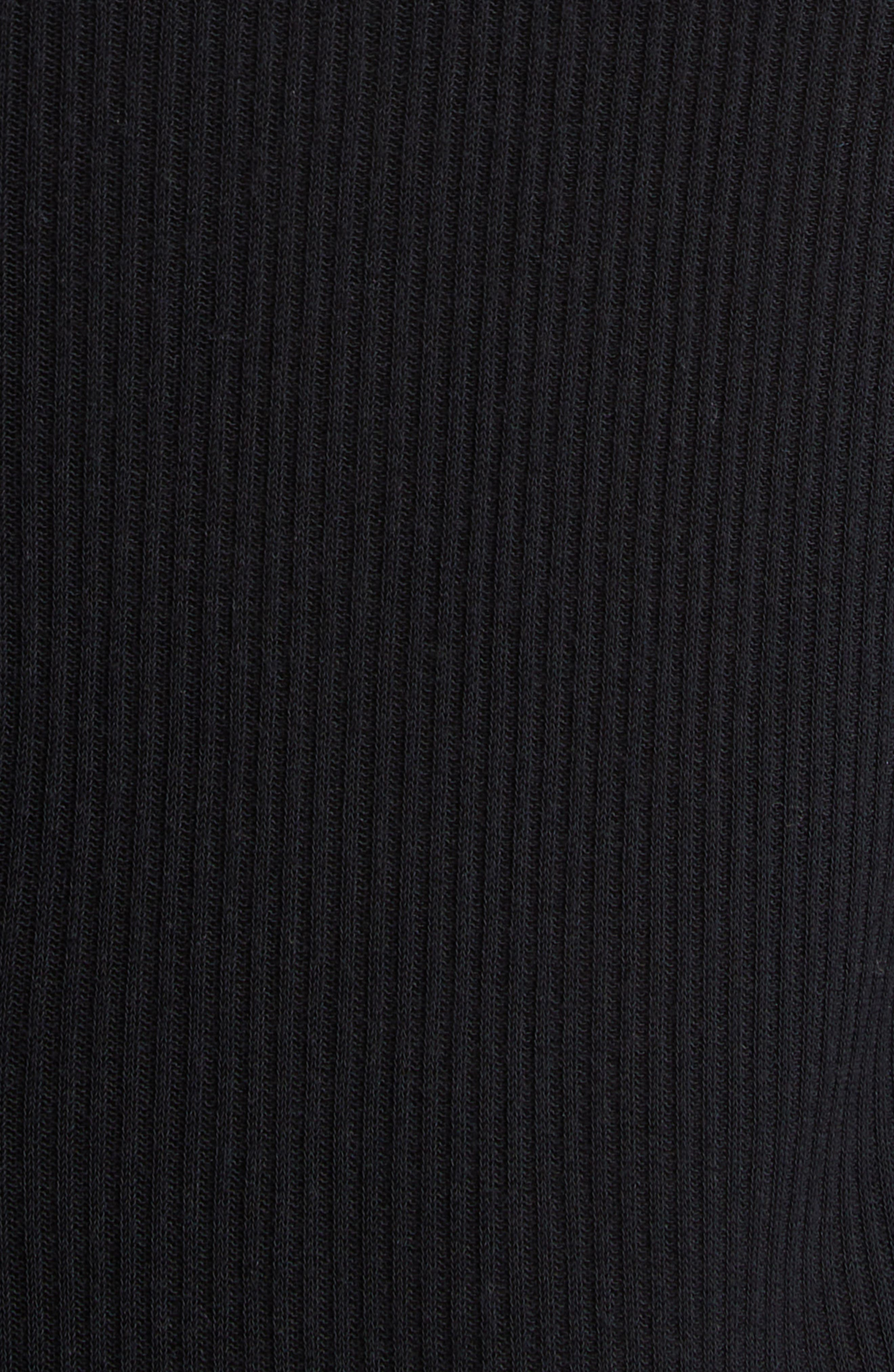 Rick Owens Rib Long Sleeve T-Shirt in Black at Nordstrom - 7