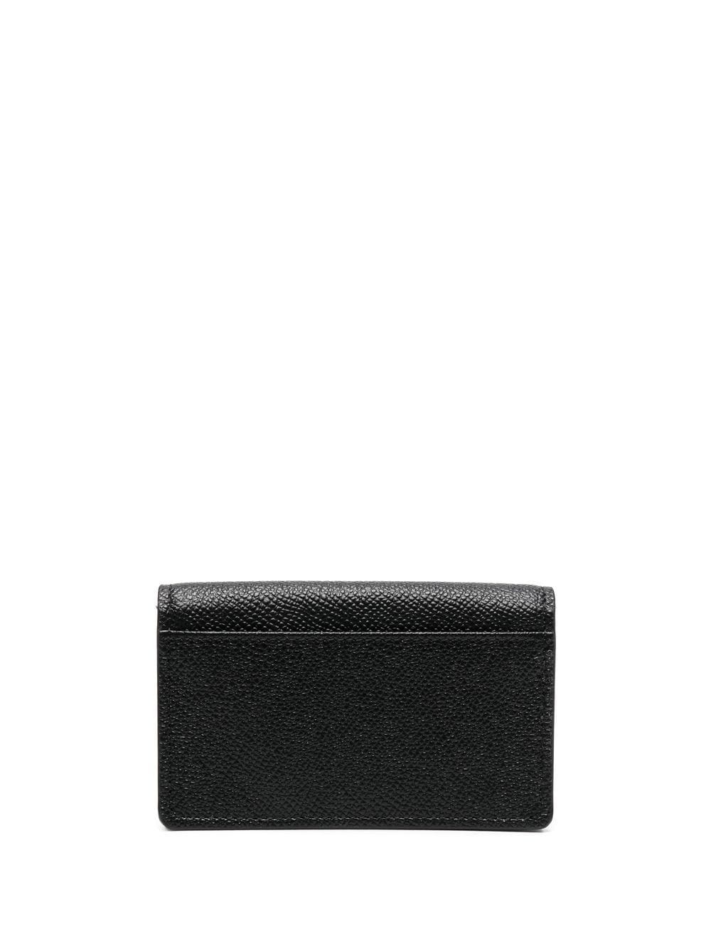 stitch-detail leather wallet - 2