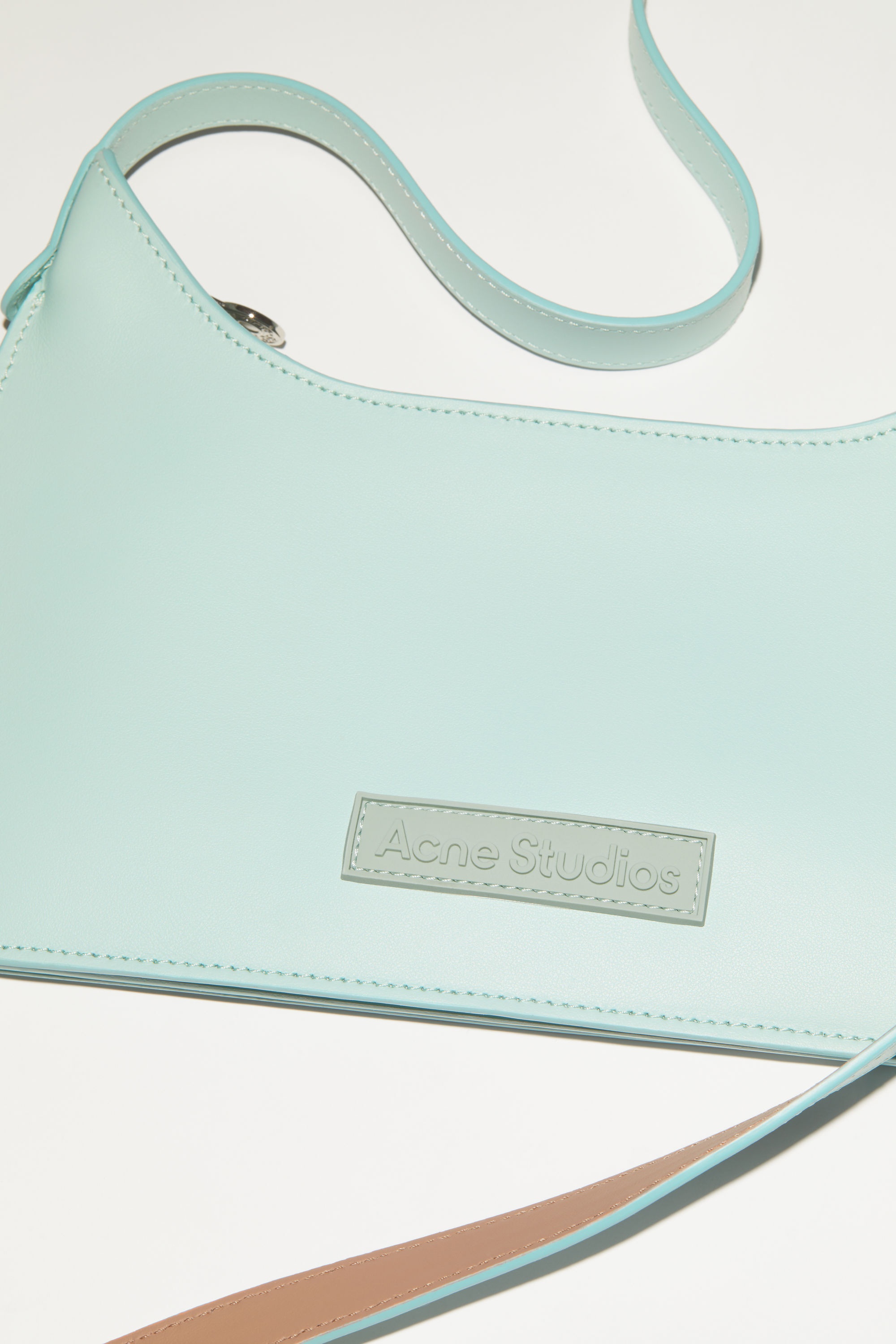 Platt mini shoulder bag - Light blue - 5