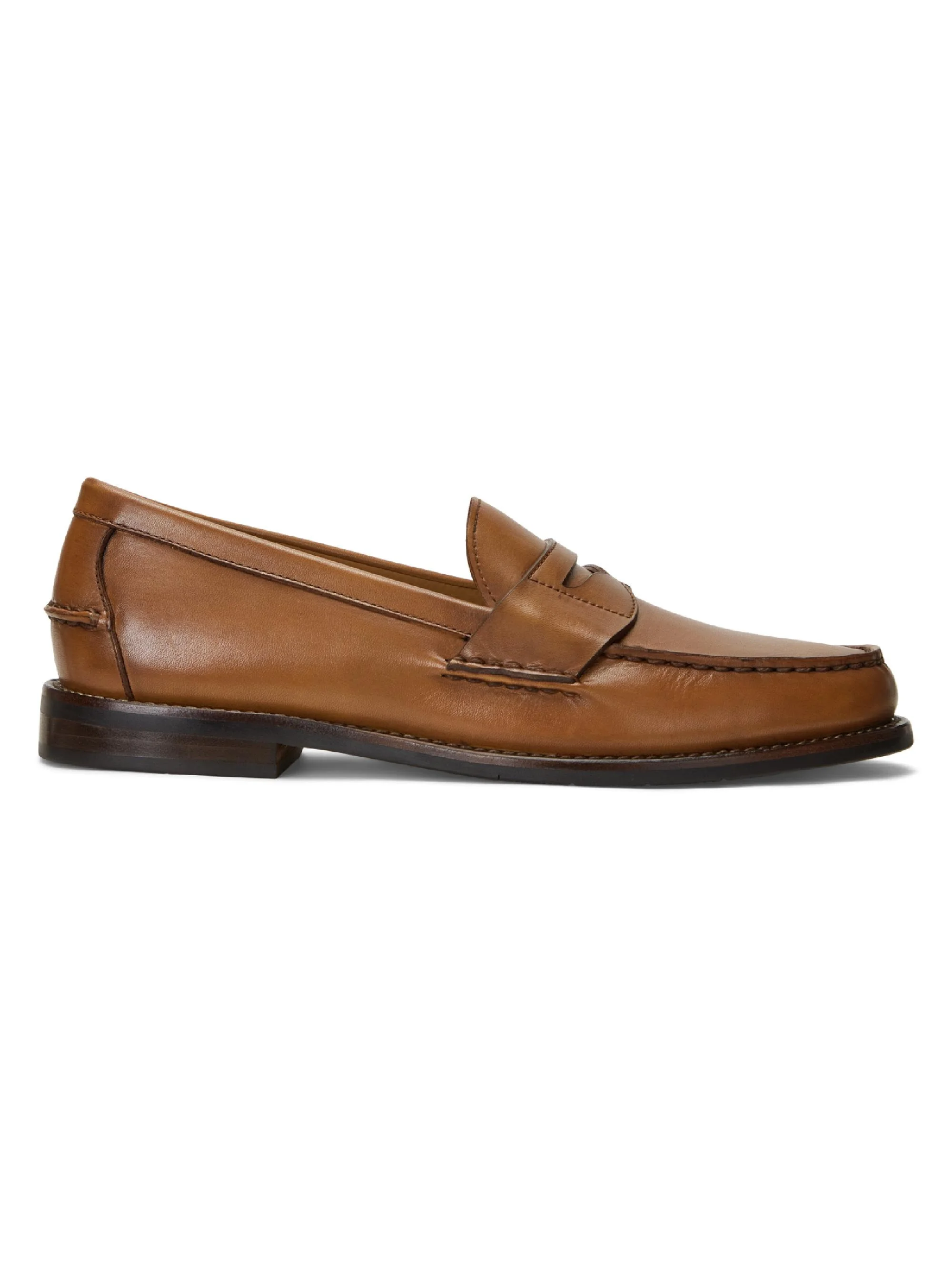 Men's Alston Penny Full-Grain Loafers - Tan - 1