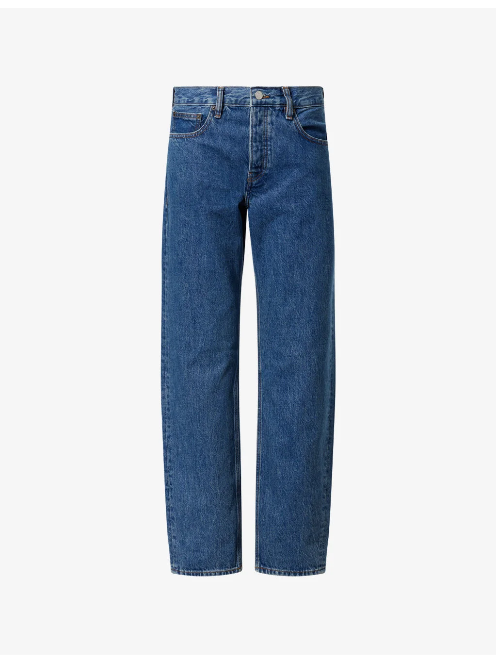 The Straight regular-fit stretch-denim jeans - 1