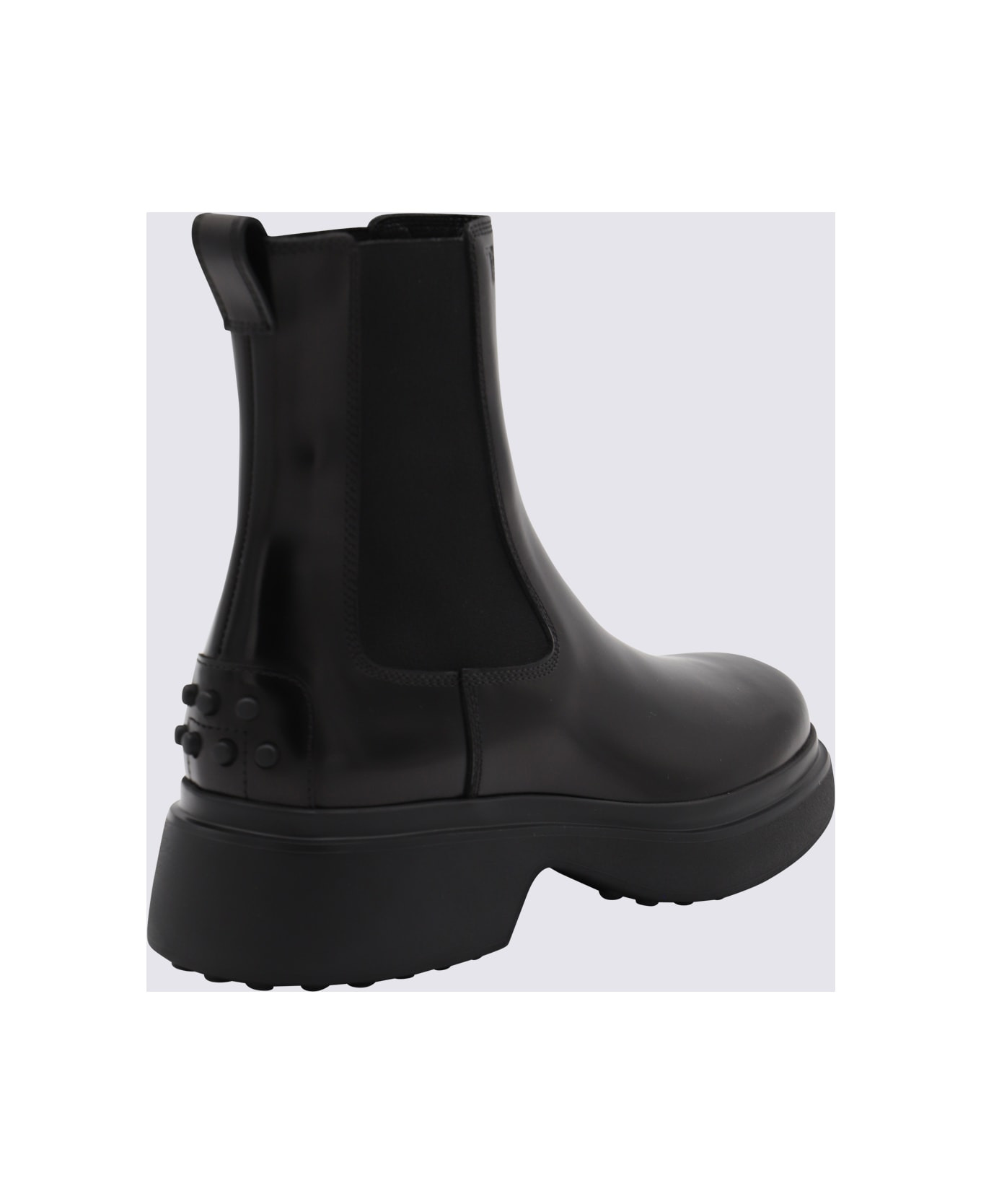 Black Leather Boots - 3
