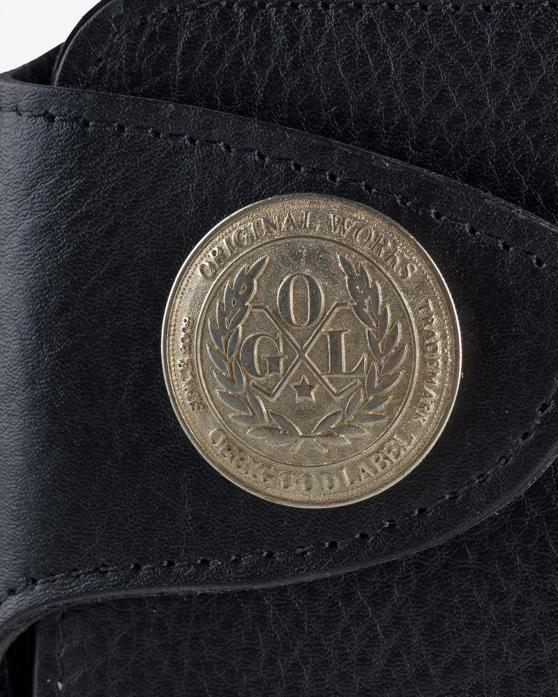 Iron Heart OGL-CONDOR-MW-TBLK OGL Condor Mid Wallet - Tumbled Black outlook