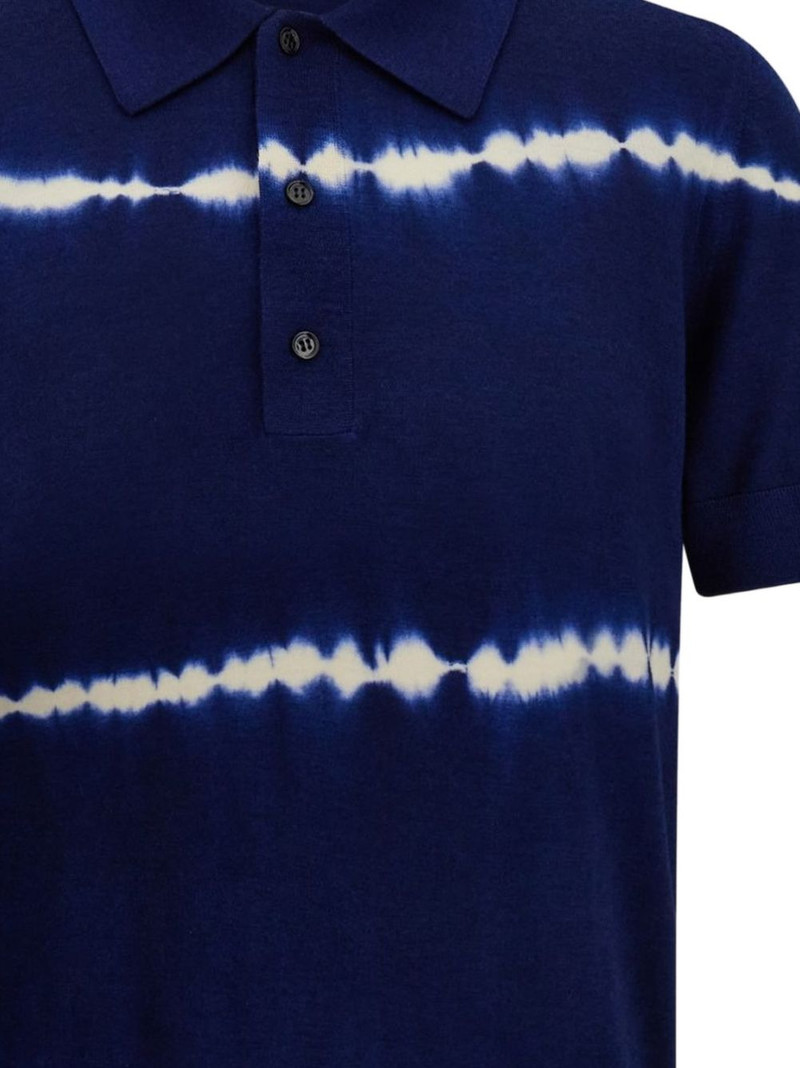 FERRAGAMO tie-dye polo shirt outlook