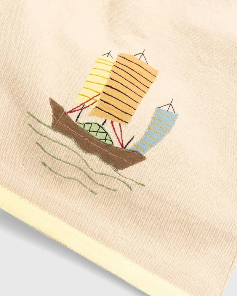 BODE bode – Ship Applique Shorts Tan outlook