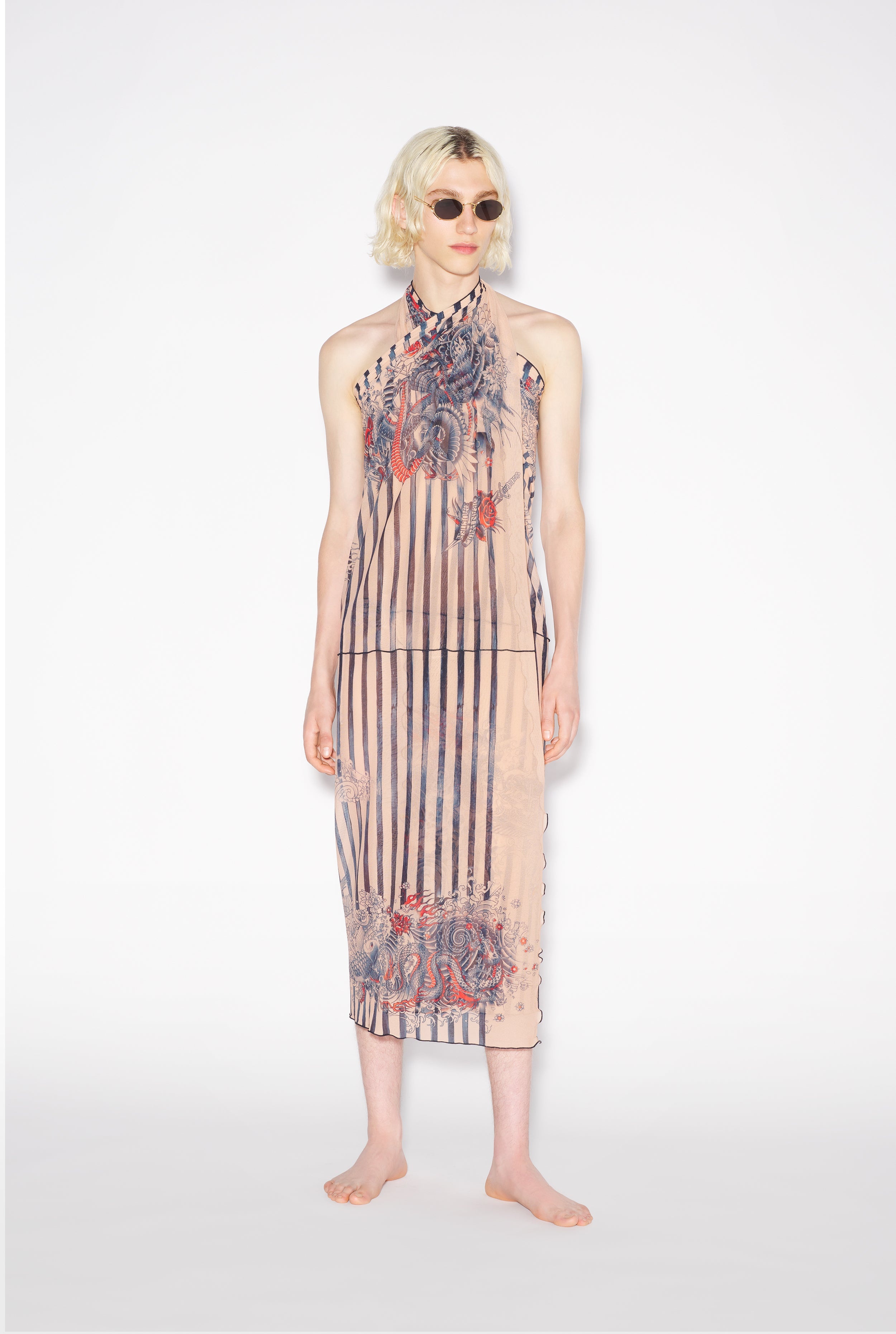 THE NUDE SAILOR TATTOO SARONG - 5