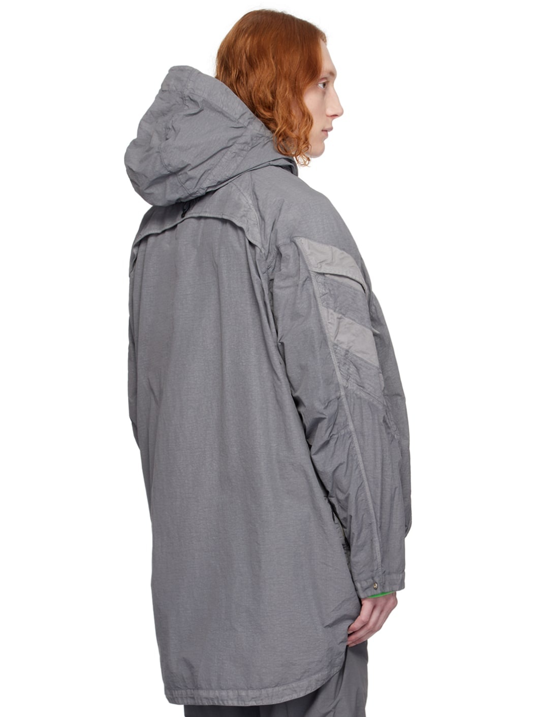 Kiko Kostadinov Gray C.P. Company Edition Jacket | REVERSIBLE