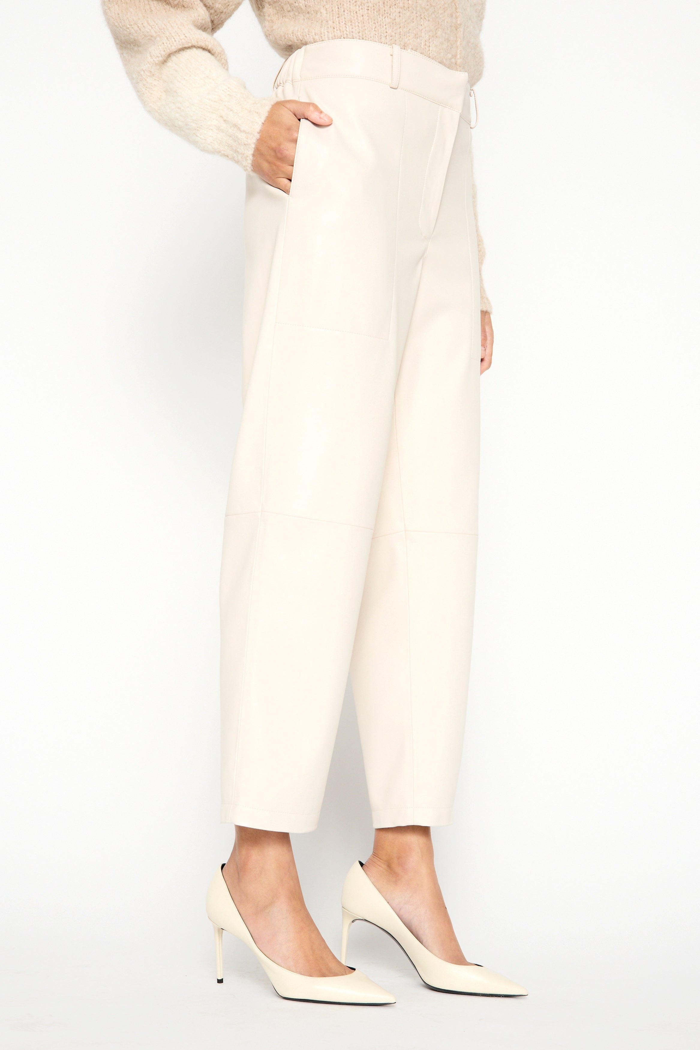 The Stone Vegan Leather Pant - 3