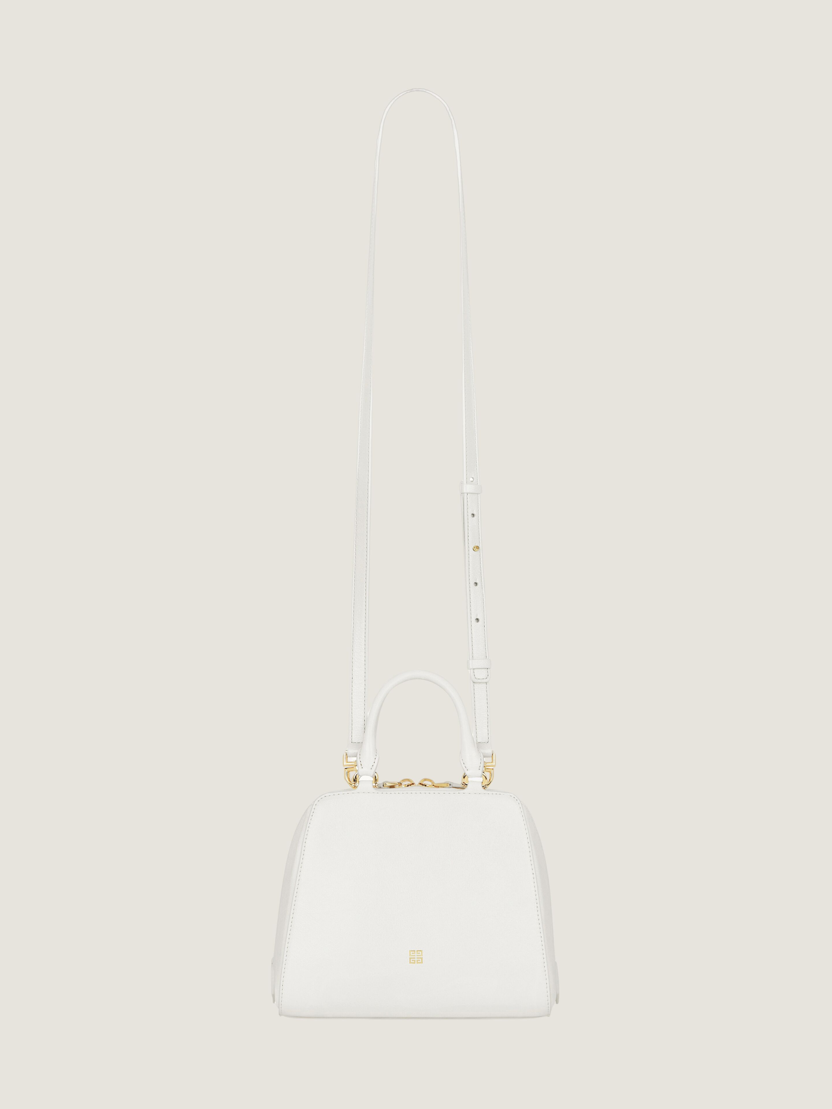 MINI ANTIGONA CUBE BAG IN LEATHER - 3