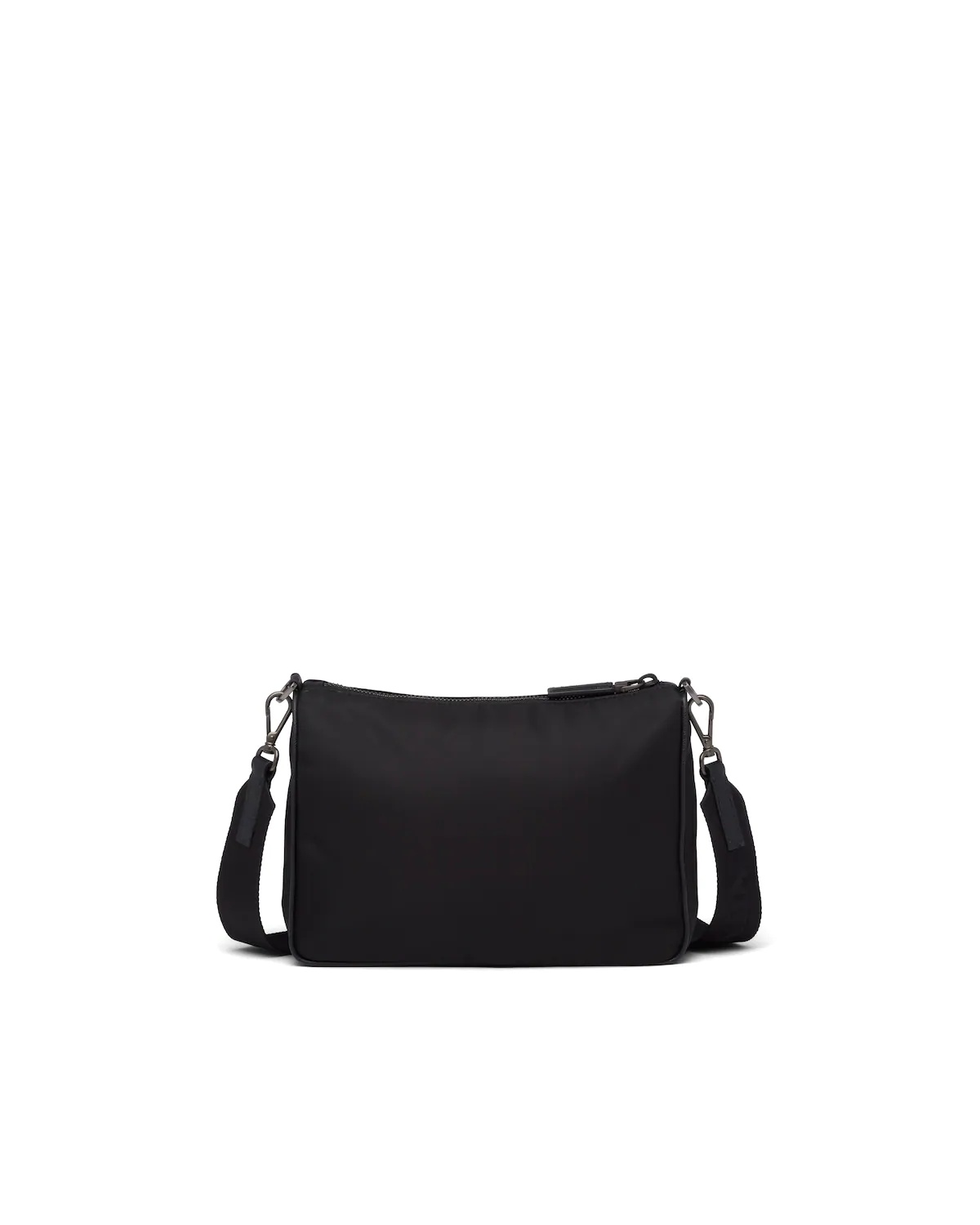 Re-Nylon and Saffiano leather shoulder bag - 4