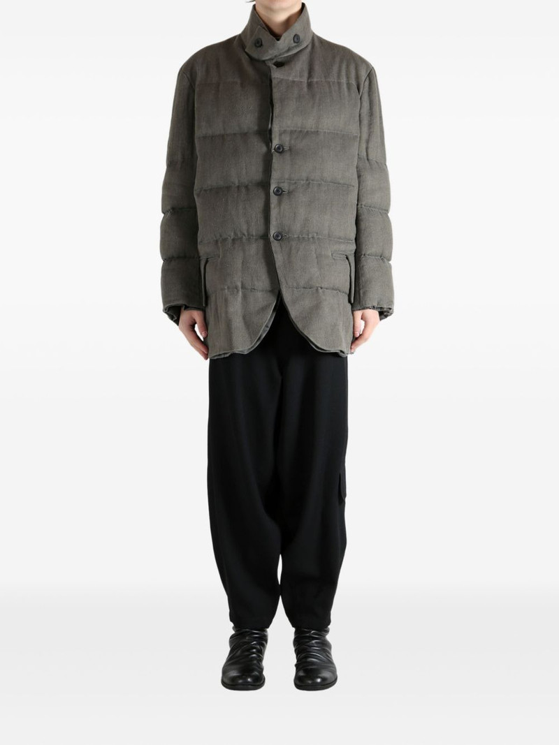 Yohji Yamamoto padded design padded jacket outlook