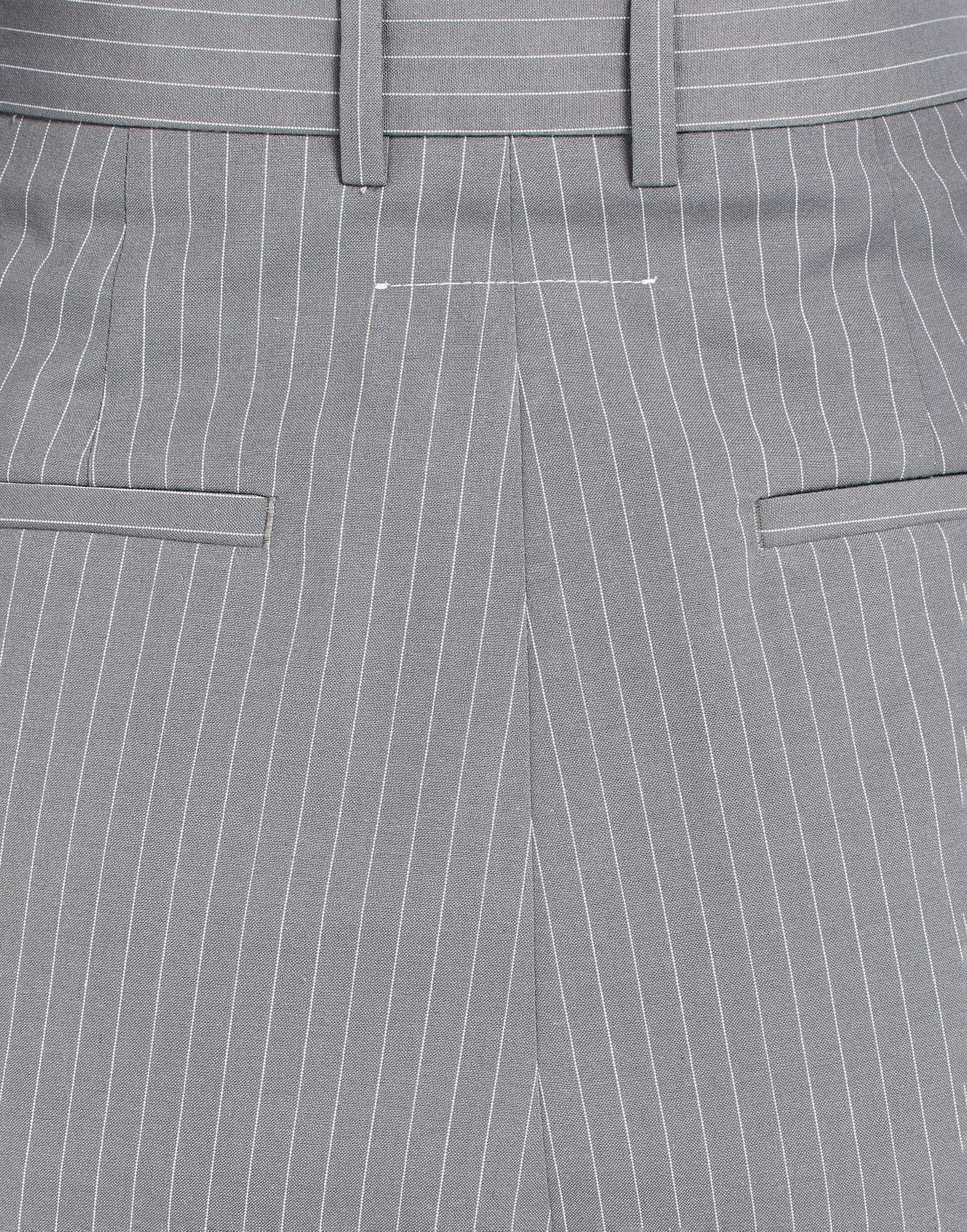 Asymmetrical pinstripe skirt - 6
