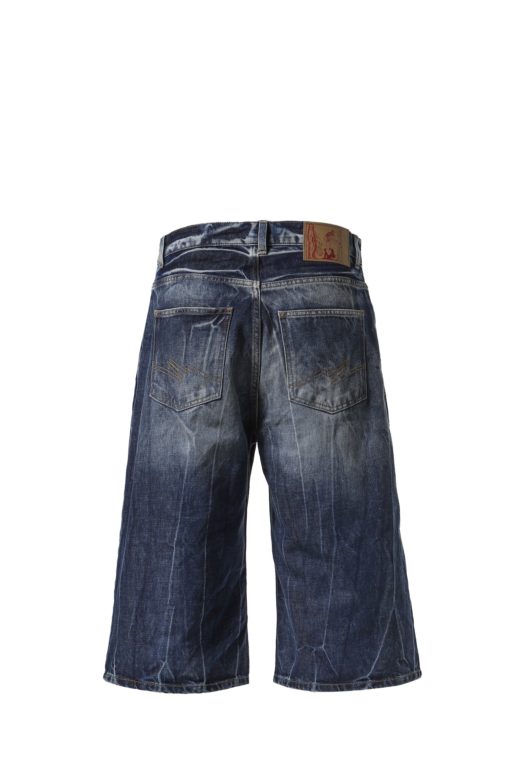 ZIP JEAN SHORT / BLU ACID BLU - 2