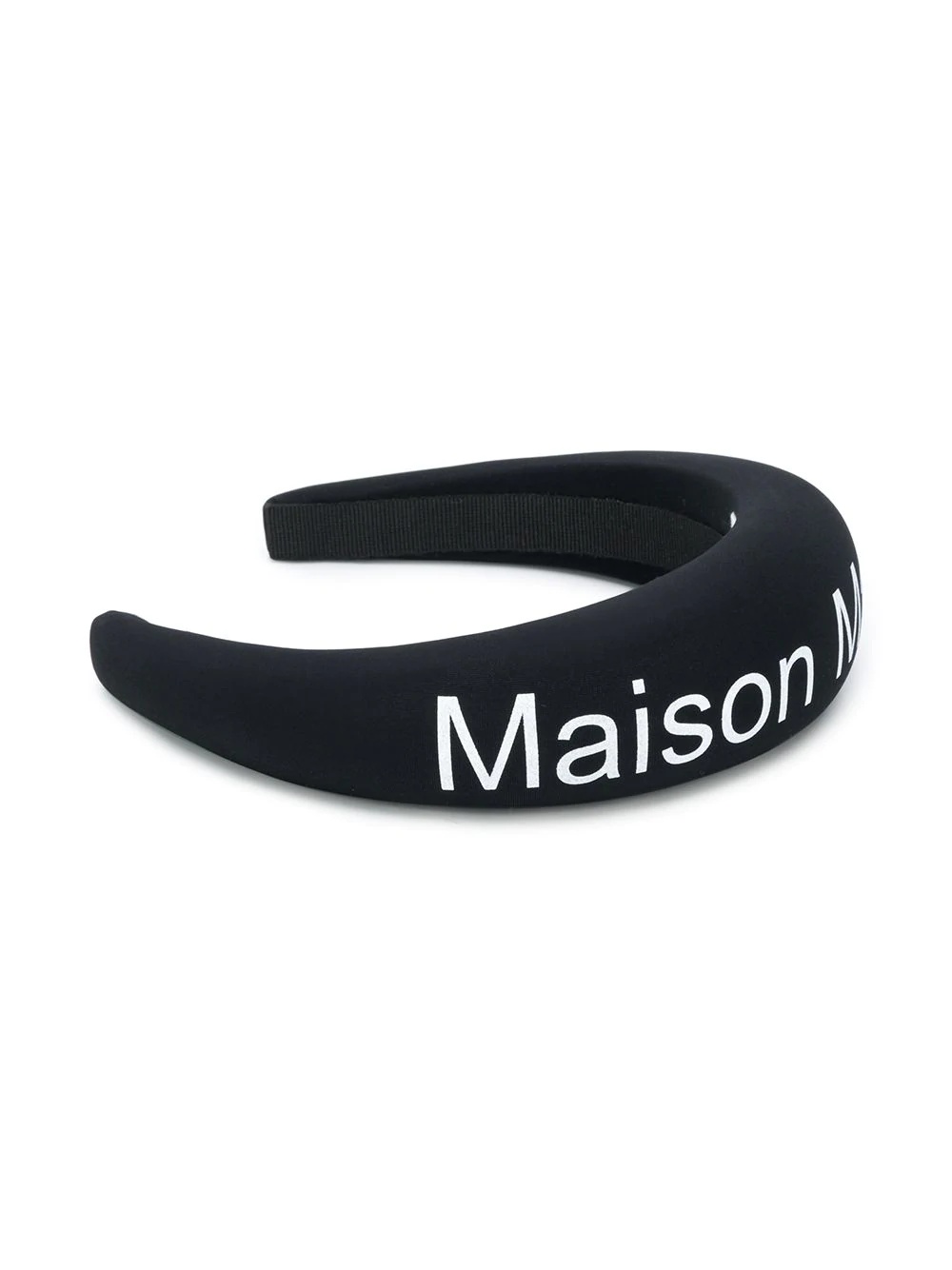 logo print hairband - 2