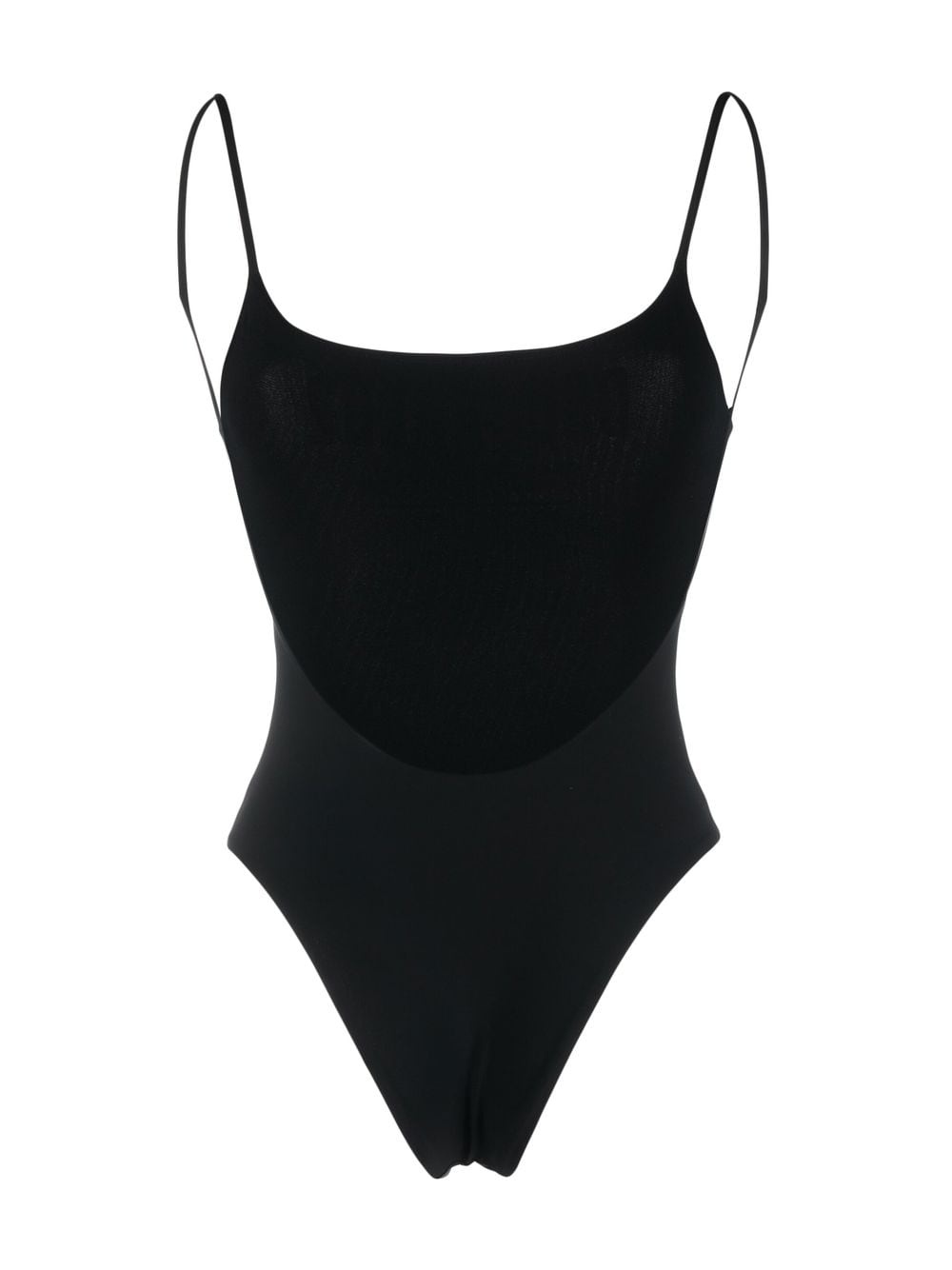 logo-print swimsuit - 2