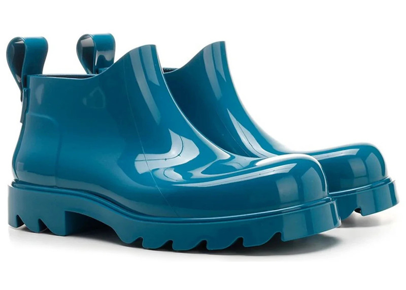 Bottega Veneta Bottega Veneta Stride Ankle Boots Blue outlook