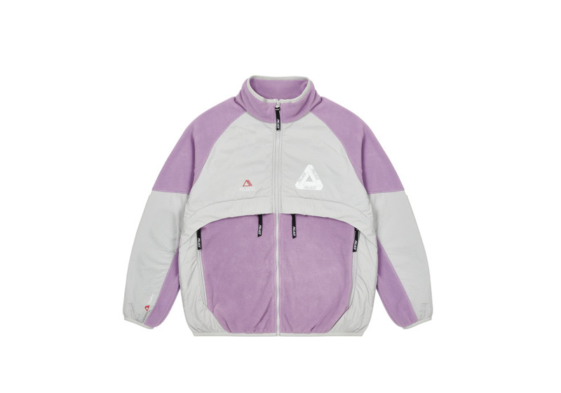 POLARTEC SHELL JACKET LILAC / GREY - 1