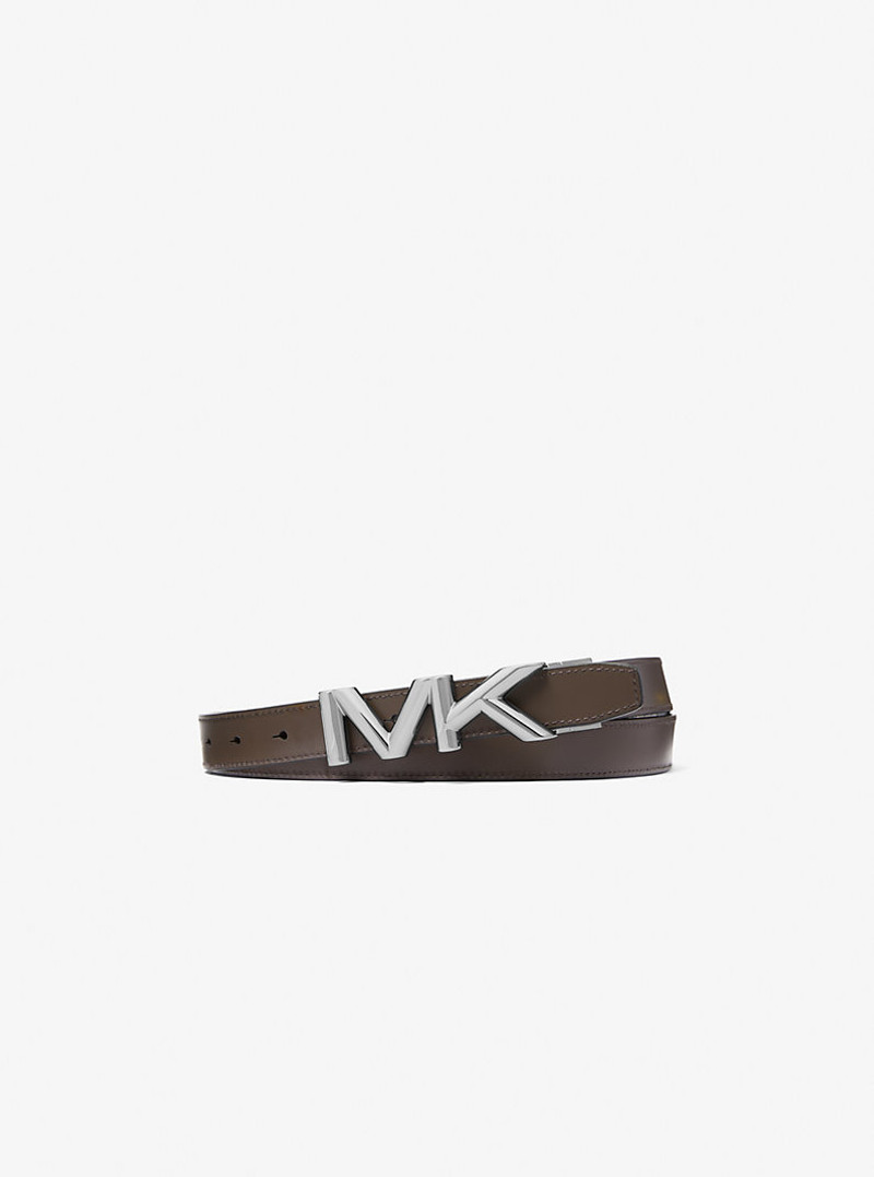 MICHAEL KORS Reversible Leather Belt outlook