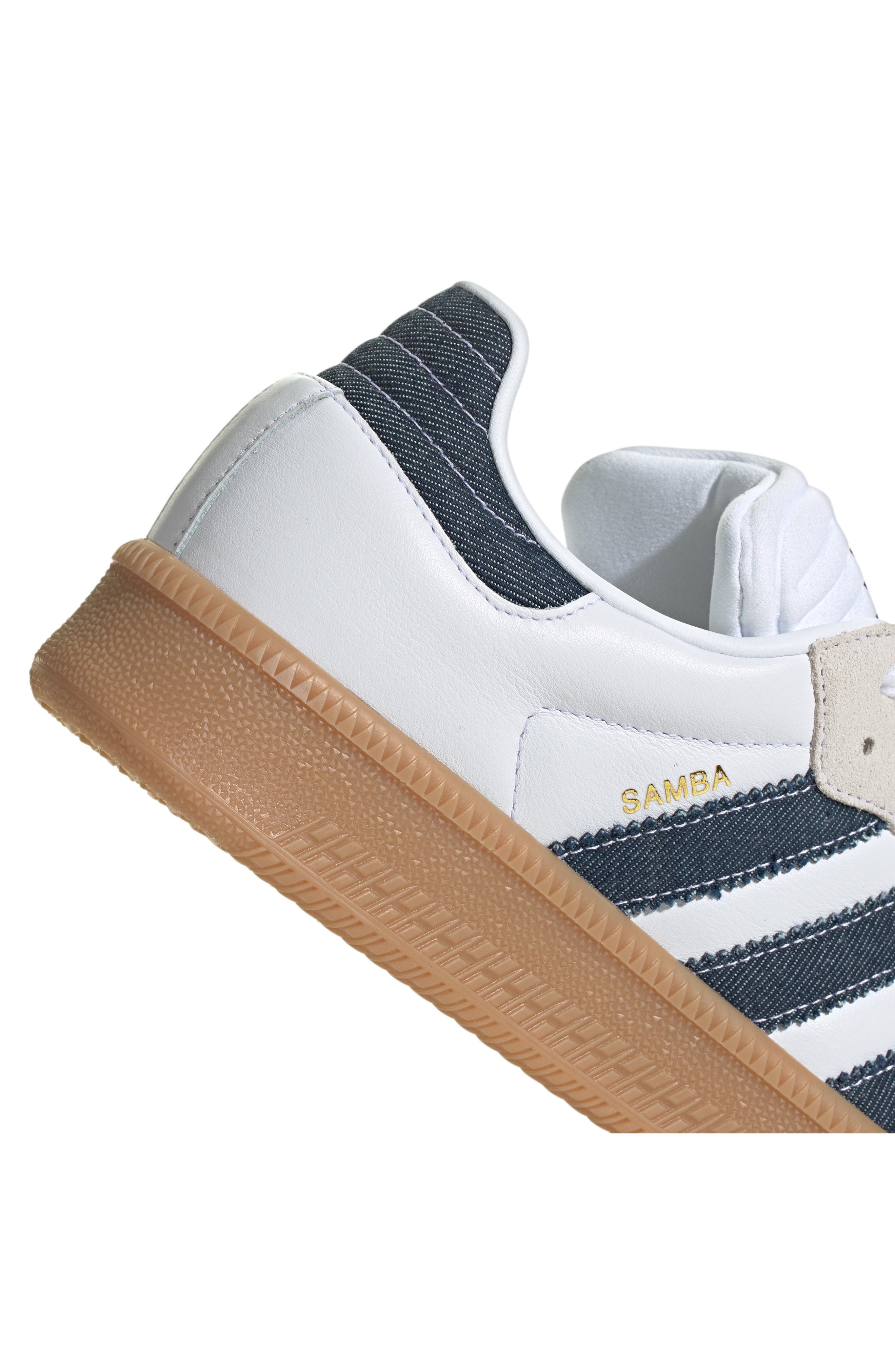 adidas Samba XLG Sneaker in White/Night Indigo/White at Nordstrom - 8