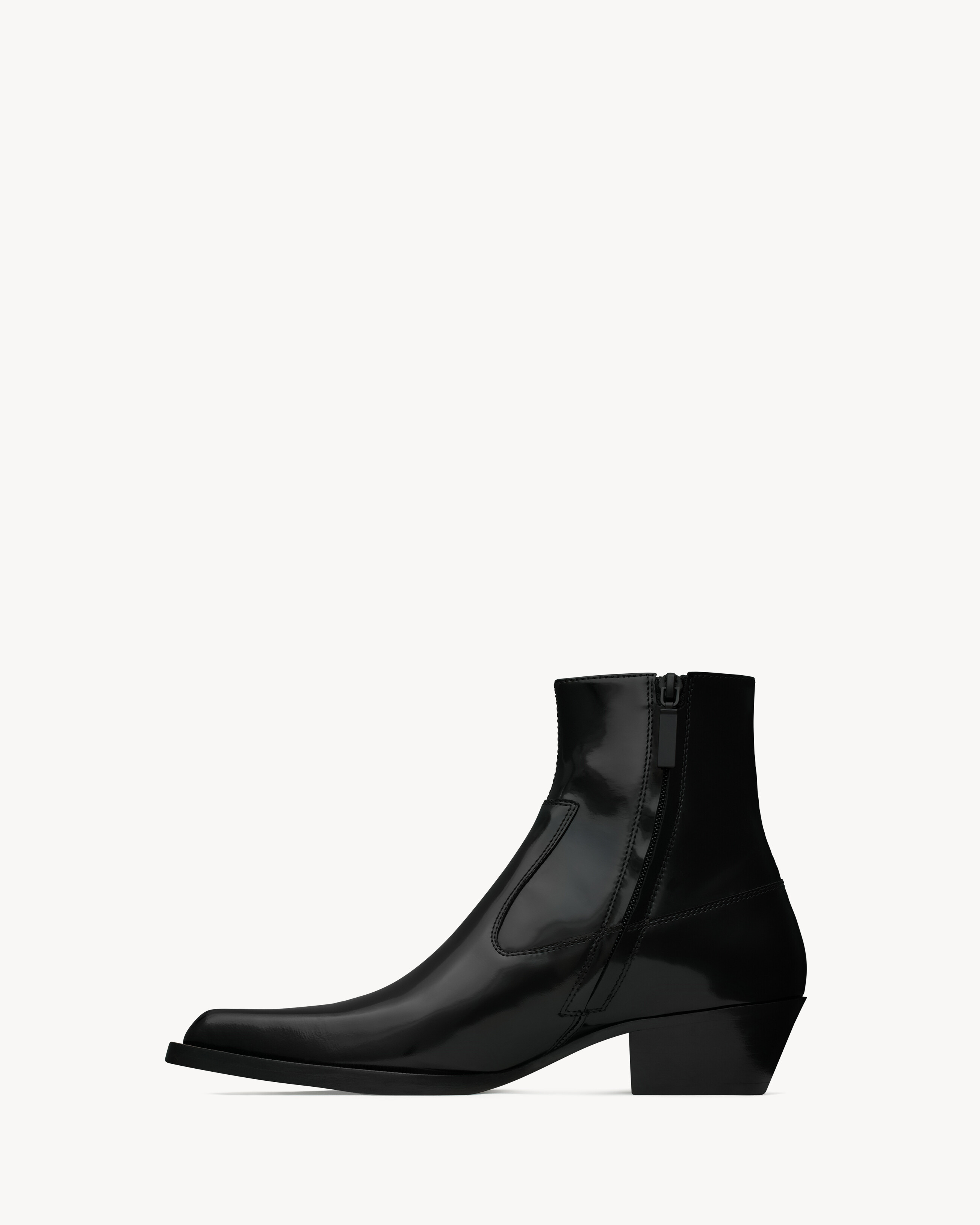 BEAT BOOTIES IN GLAZED LEATHER - 3
