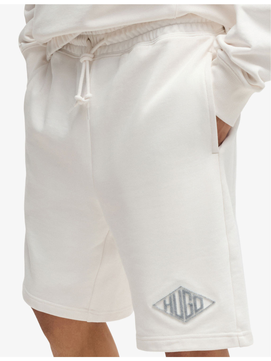 Branded Straight-Leg Regular-Fit Cotton-Jersey Shorts - 5
