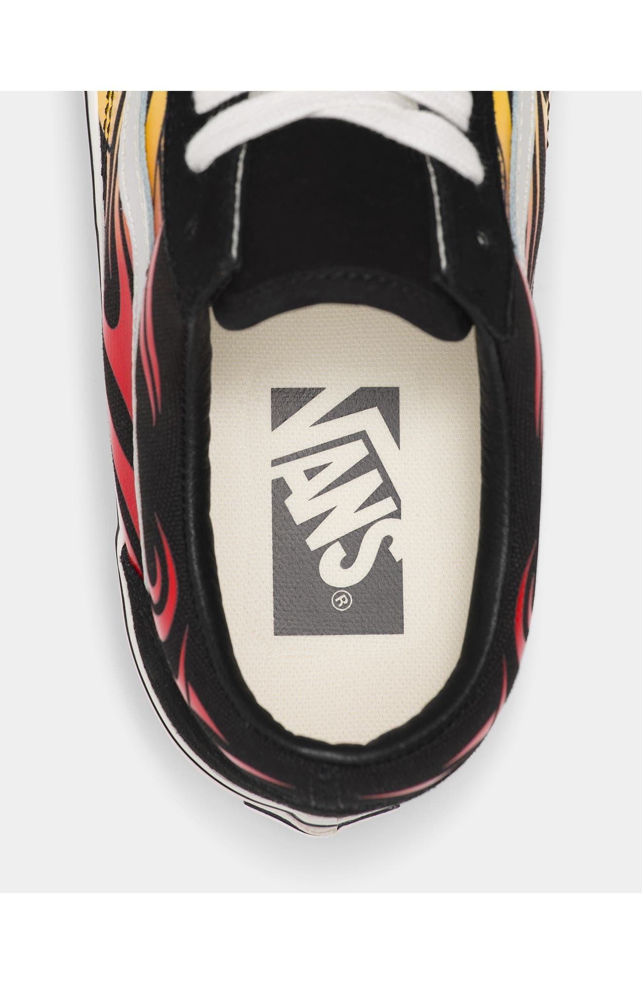 Vans Old Skool Low Top Sneaker in Y2K Flame Black/White at Nordstrom - 6