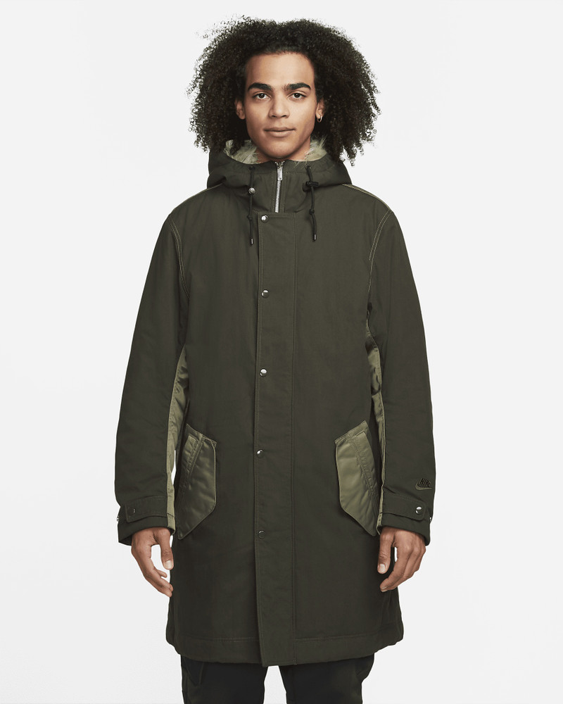 Nike Sportswear Therma-FIT Men's White Space Parka 1