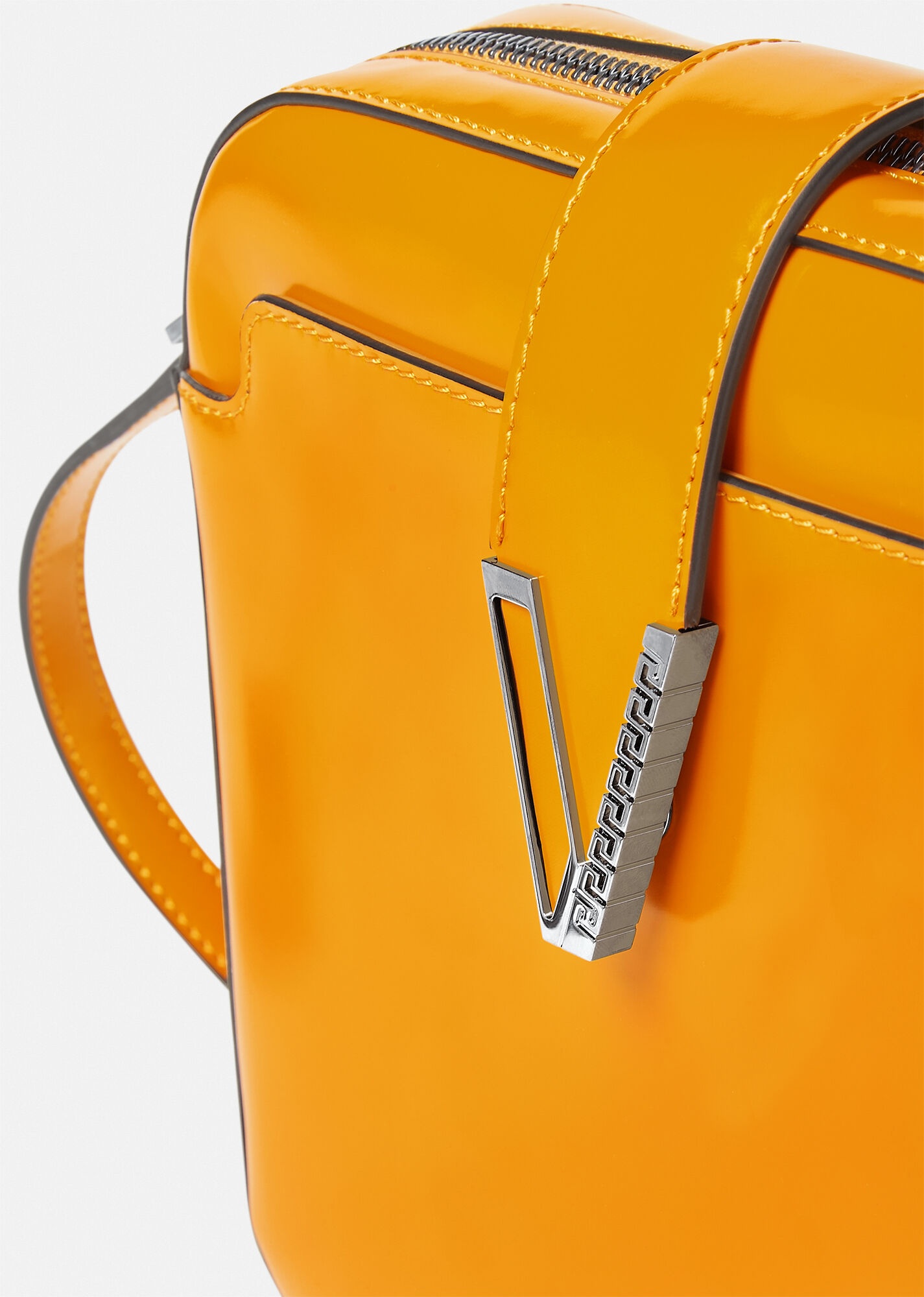 V Greca Signature Messenger Bag - 5