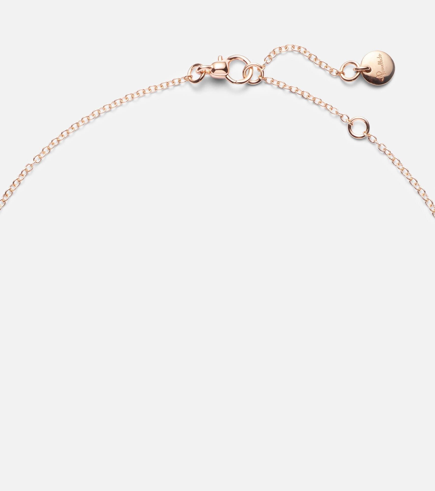 Pomellato Together 18kt rose gold chain necklace with diamonds - 6