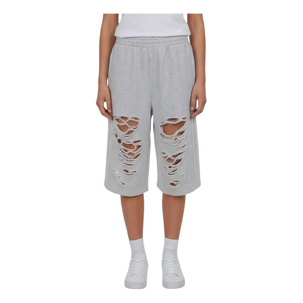 (WMNS) adidas Knit Jorts Asia Sizing 'Light Solid Grey' LC6461 - 1