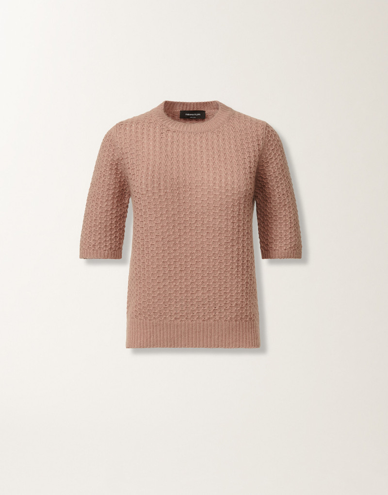 Platinum mohair sweater 1