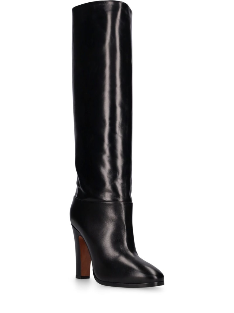 105mm Midas tall leather boots - 2