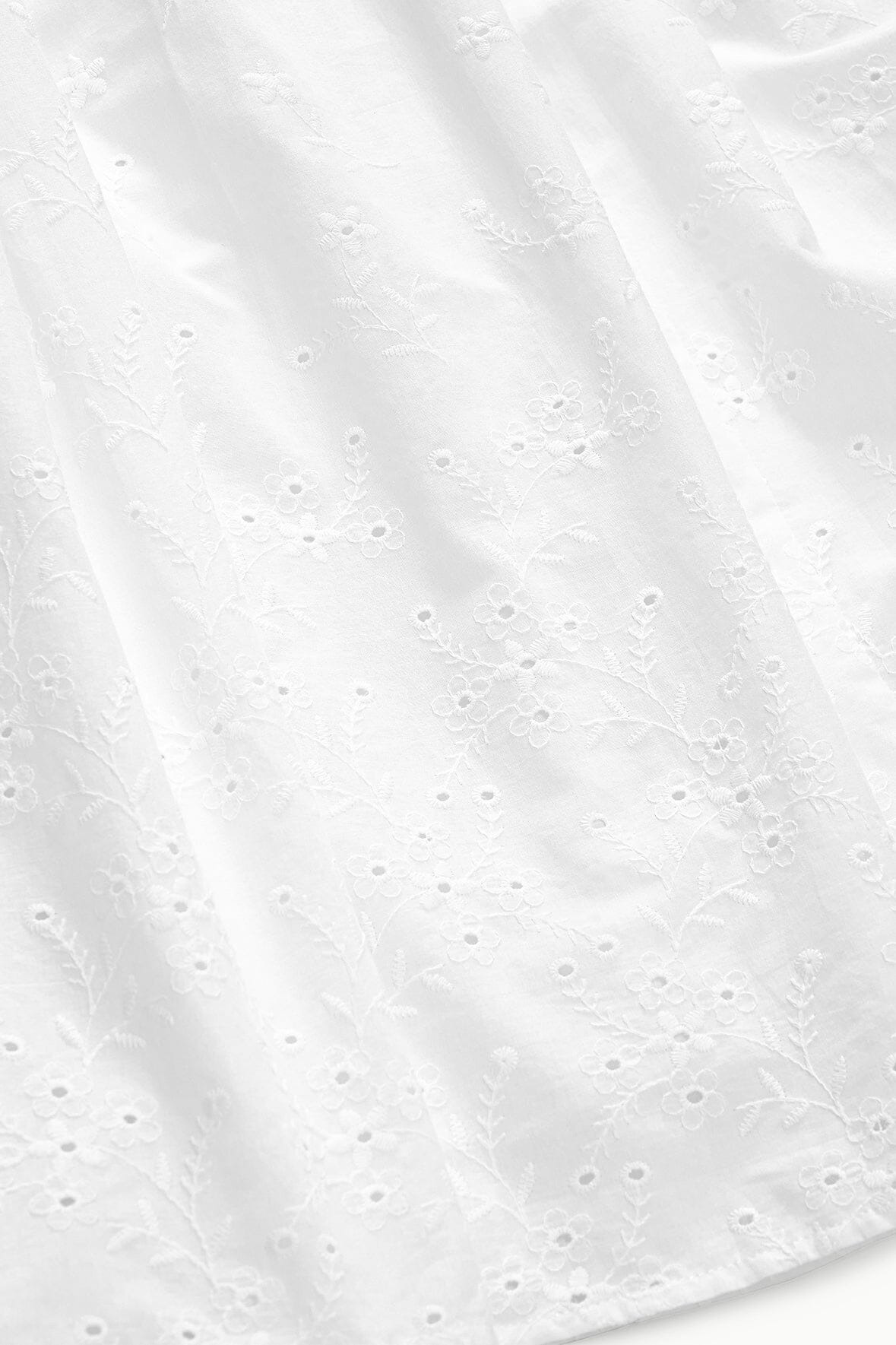 STAUD PROCIDA SKIRT WHITE EYELET - 8