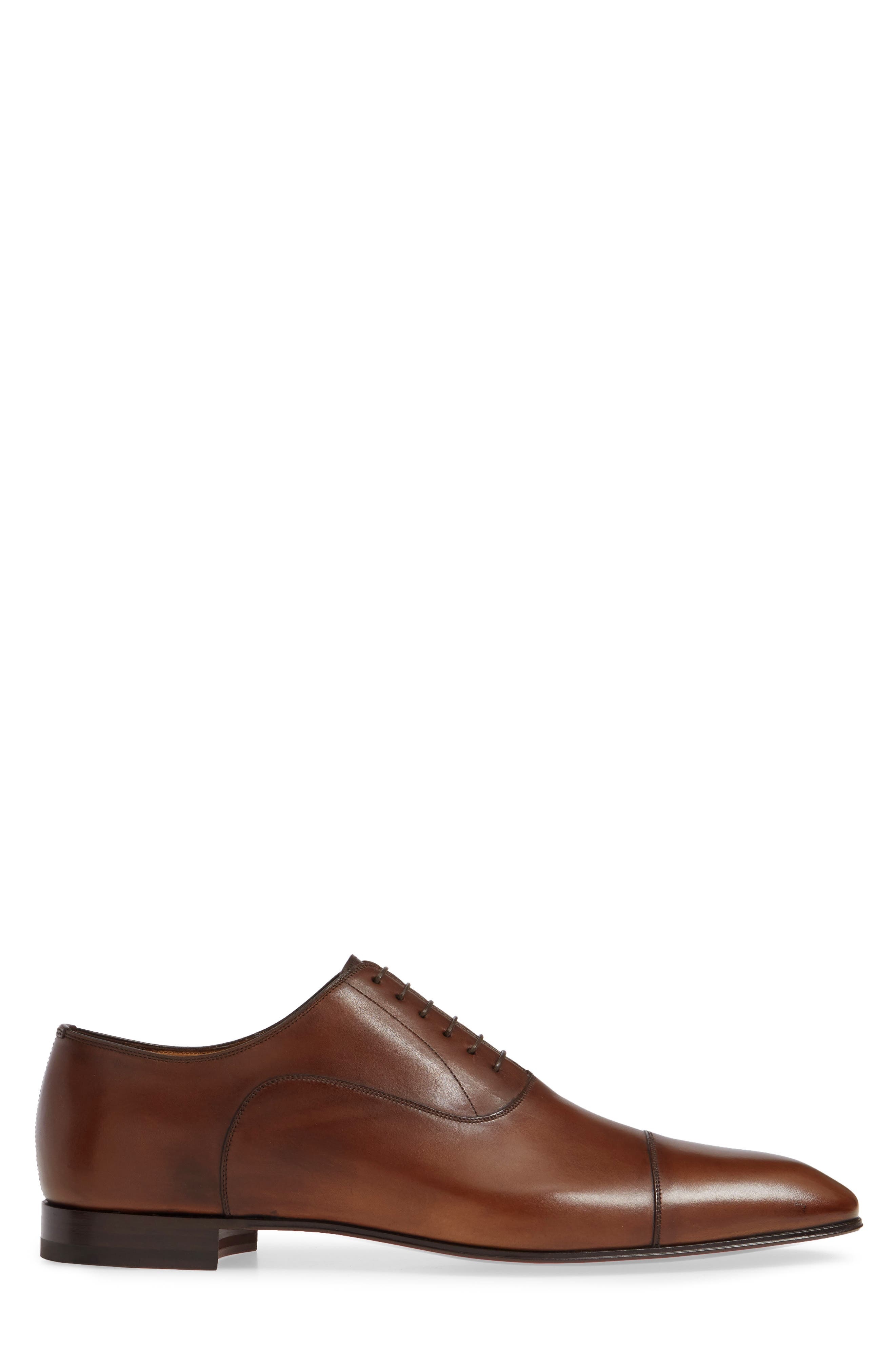 Christian Louboutin Greggo Cap Toe Oxford in Bwi3 Havane at Nordstrom - 3