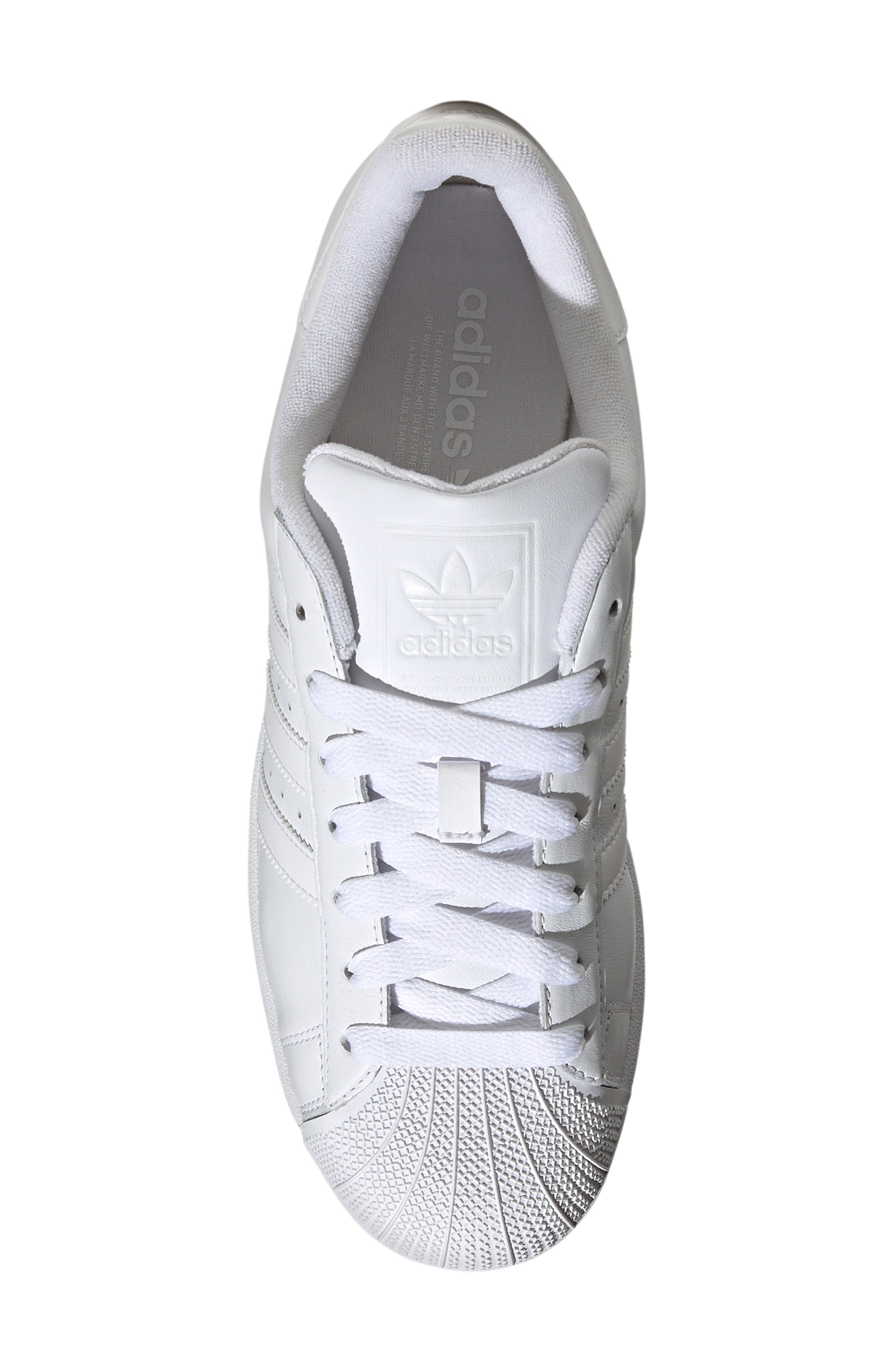 adidas Gender Inclusive Superstar II Sneaker in White/white/white at Nordstrom - 4