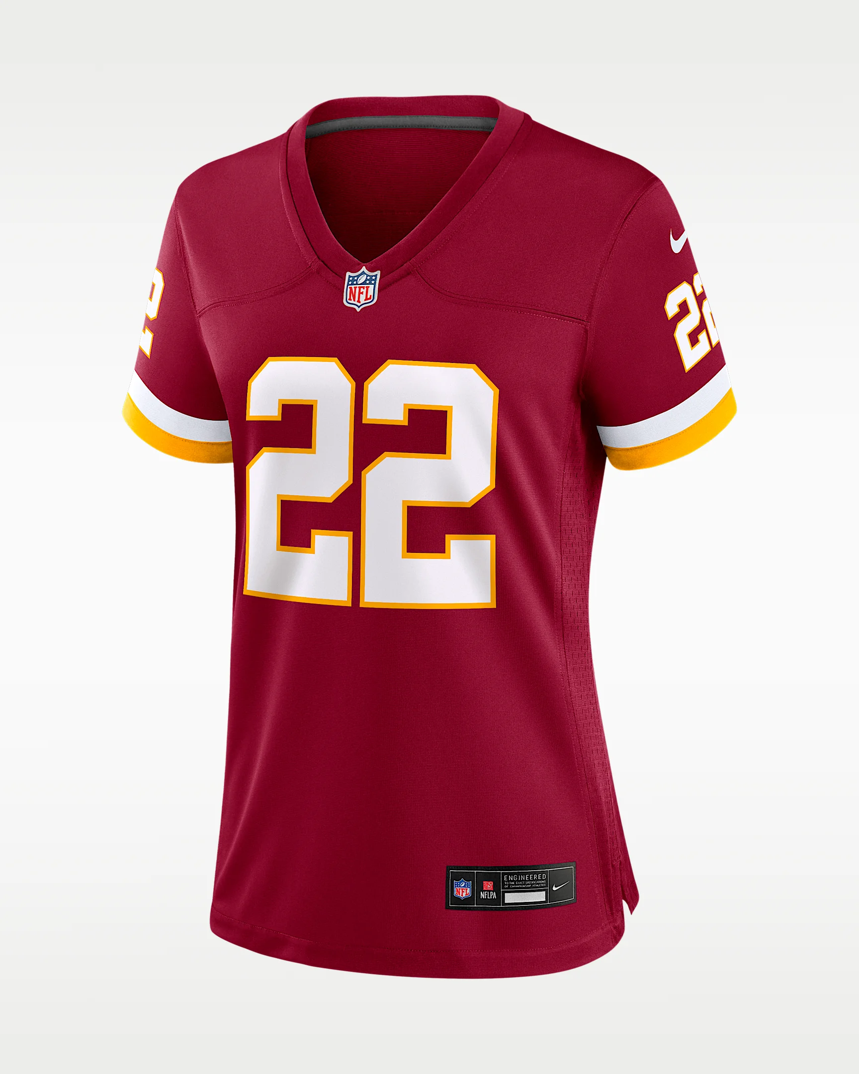 Jacory Croskey-Merritt Washington Commanders Women's Nike NFL Game Jersey - 1