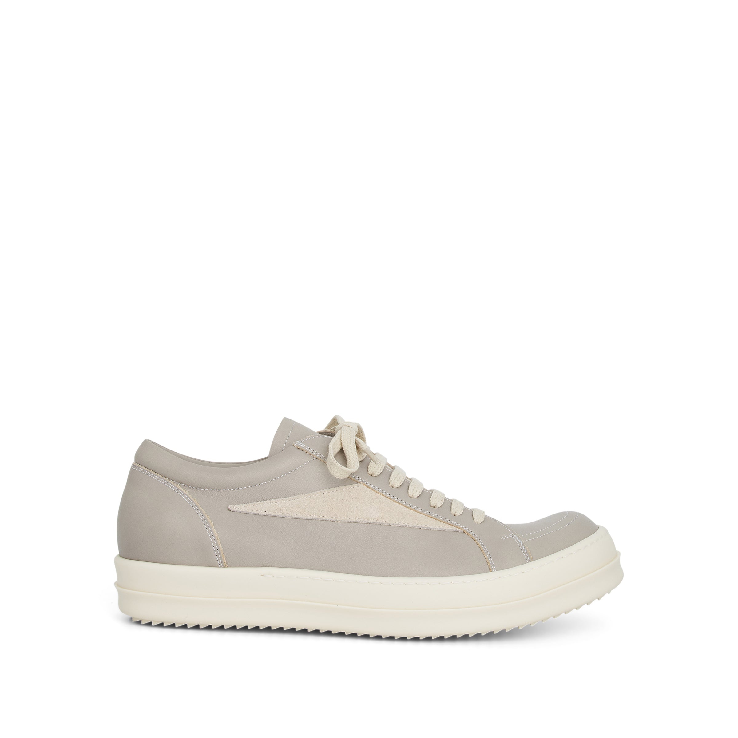 Vintage Leather Sneaker in Pearl/Milk - 1