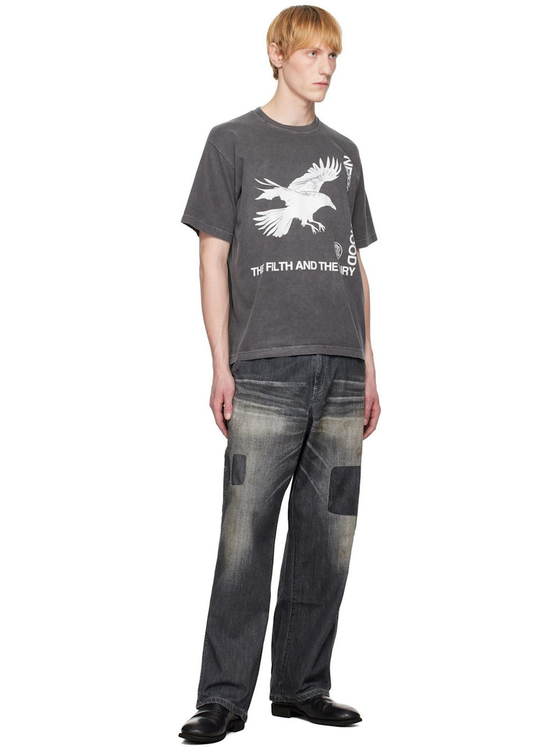 NEIGHBORHOOD Black Savage LW Painter Denim Jeans outlook