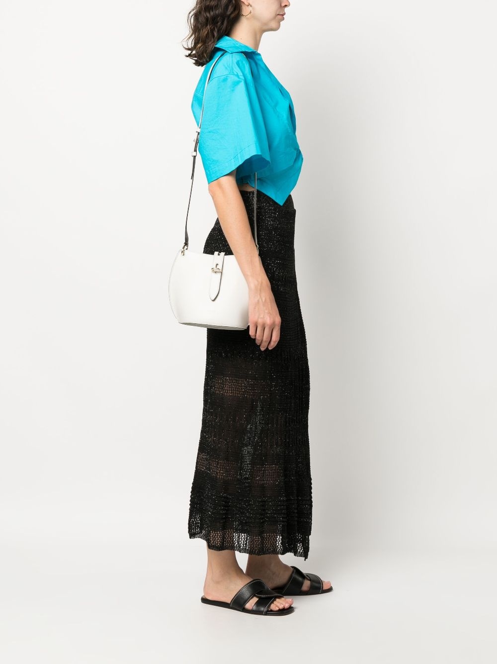 Unica leather satchel bag - 2