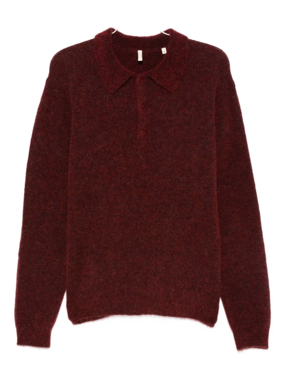 long-sleeve polo shirt - 1