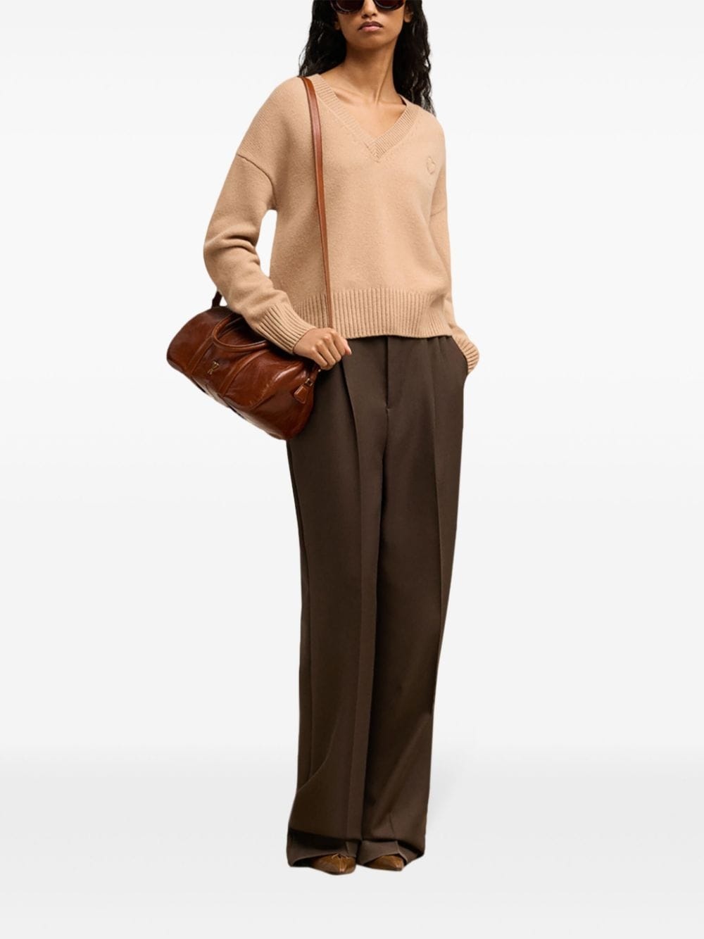 Ami de Coeur V-neck jumper - 2