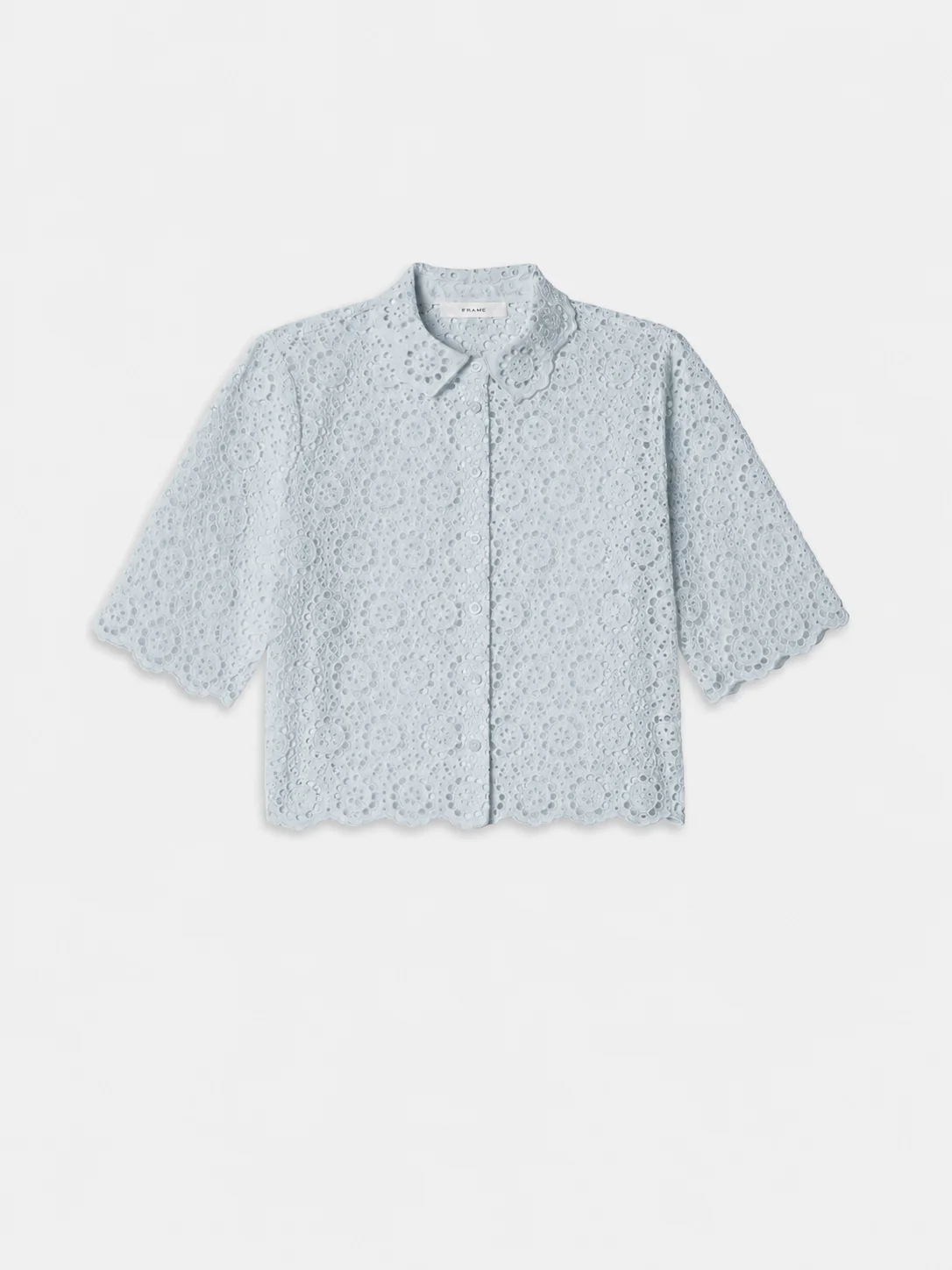 The Petal Eyelet Shirt - 1