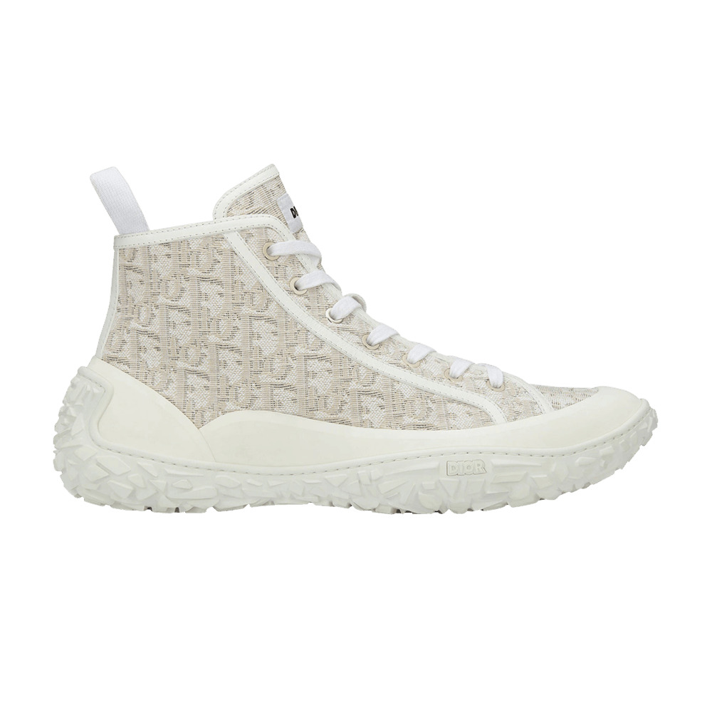 Dior B28 Diorizon Ankle Boot 'Dior Oblique - White' - 1