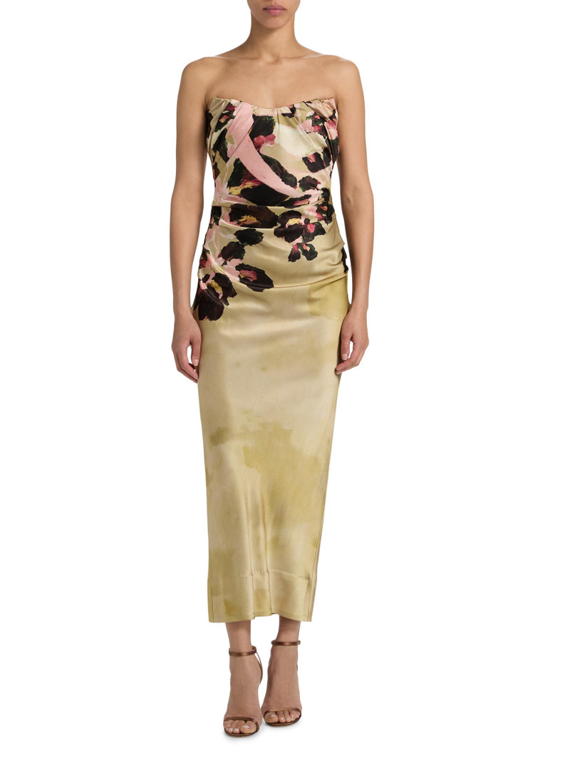 Women's Bowers Floral Satin Maxi Dress - Dusk Bulbs 3