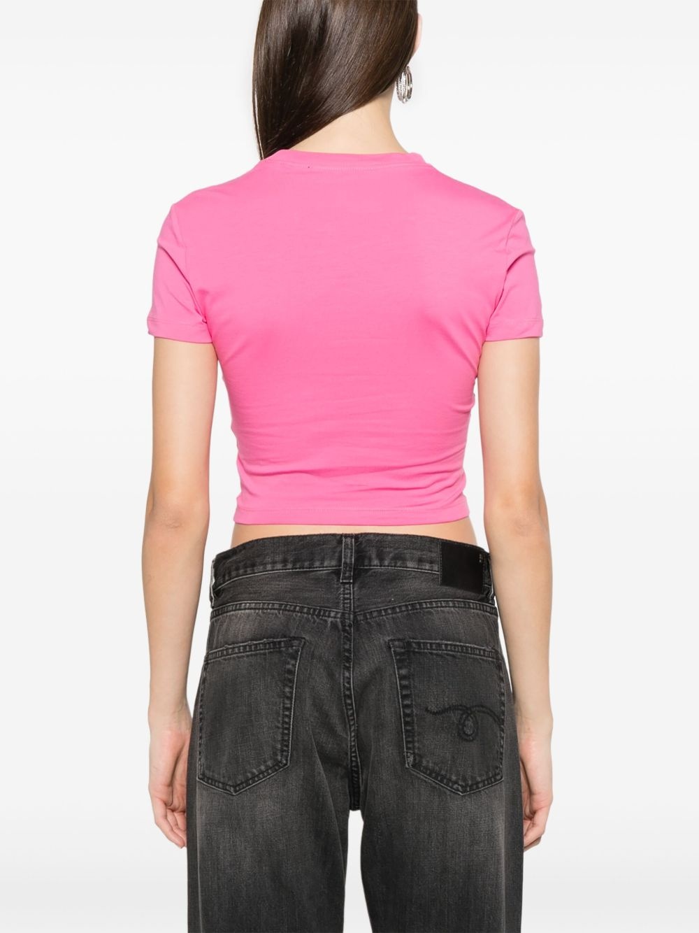 Crystal Outline Barocco T-shirt - 4